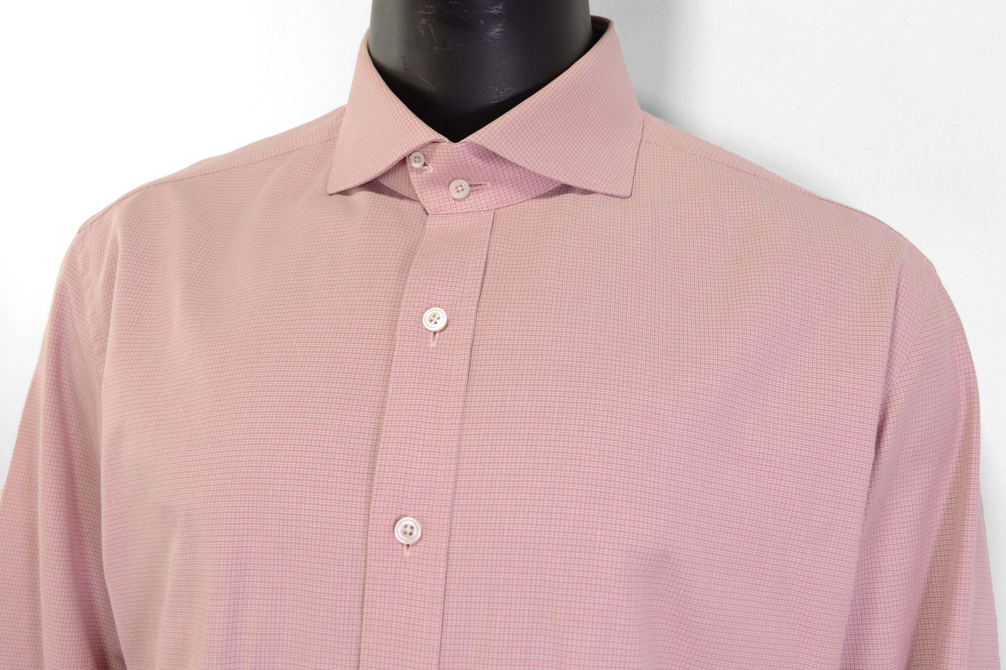 Tom Ford MTO Amazing Men's Tom Ford Shirt 48 Pink Cotton Italy Size US XXL / EU 58 / 5 - 3 Thumbnail