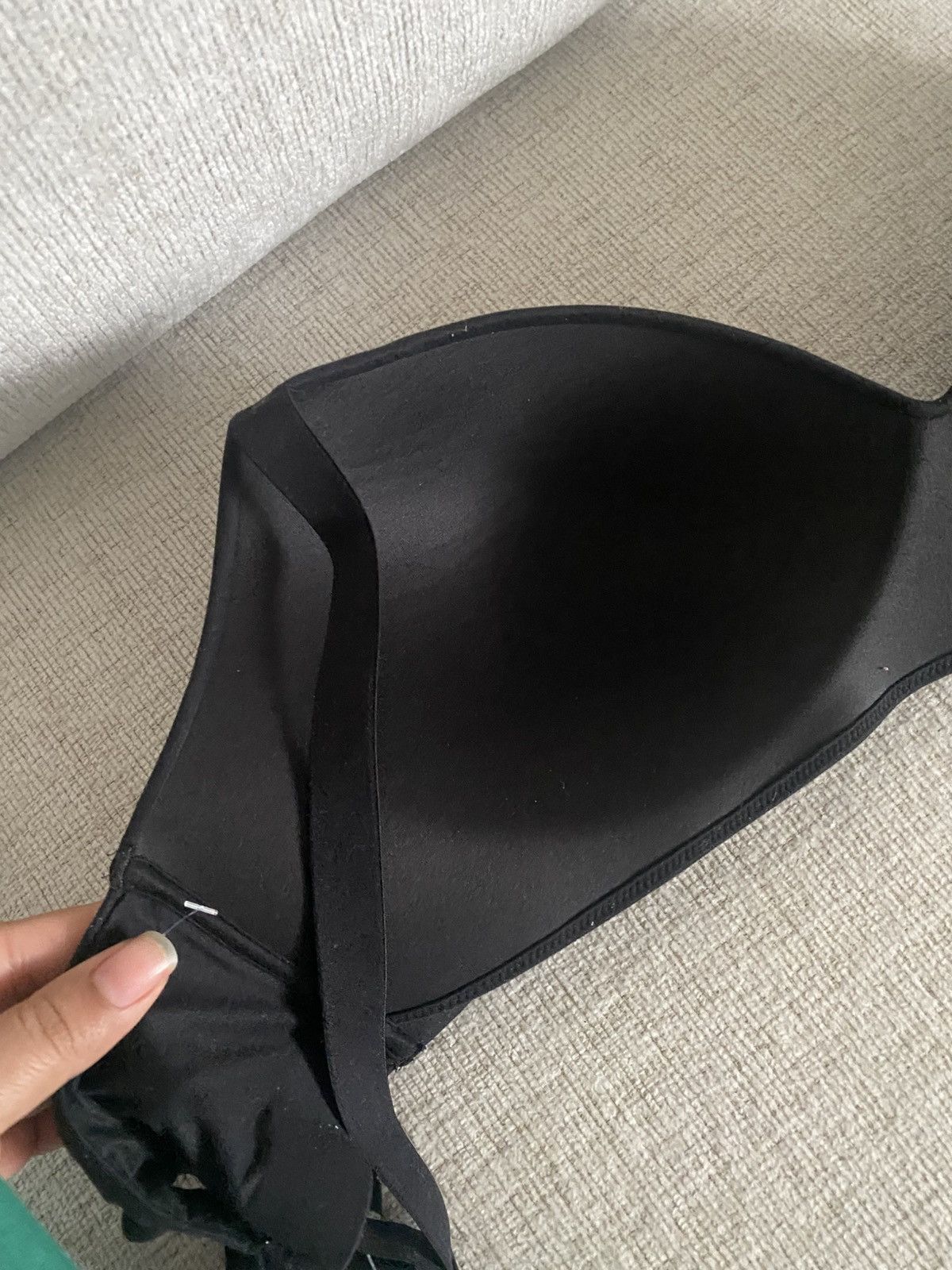Other SOMA Enbliss cotton Size 38 D black Lined Wireless Bra NWT Size ONE SIZE - 6 Thumbnail