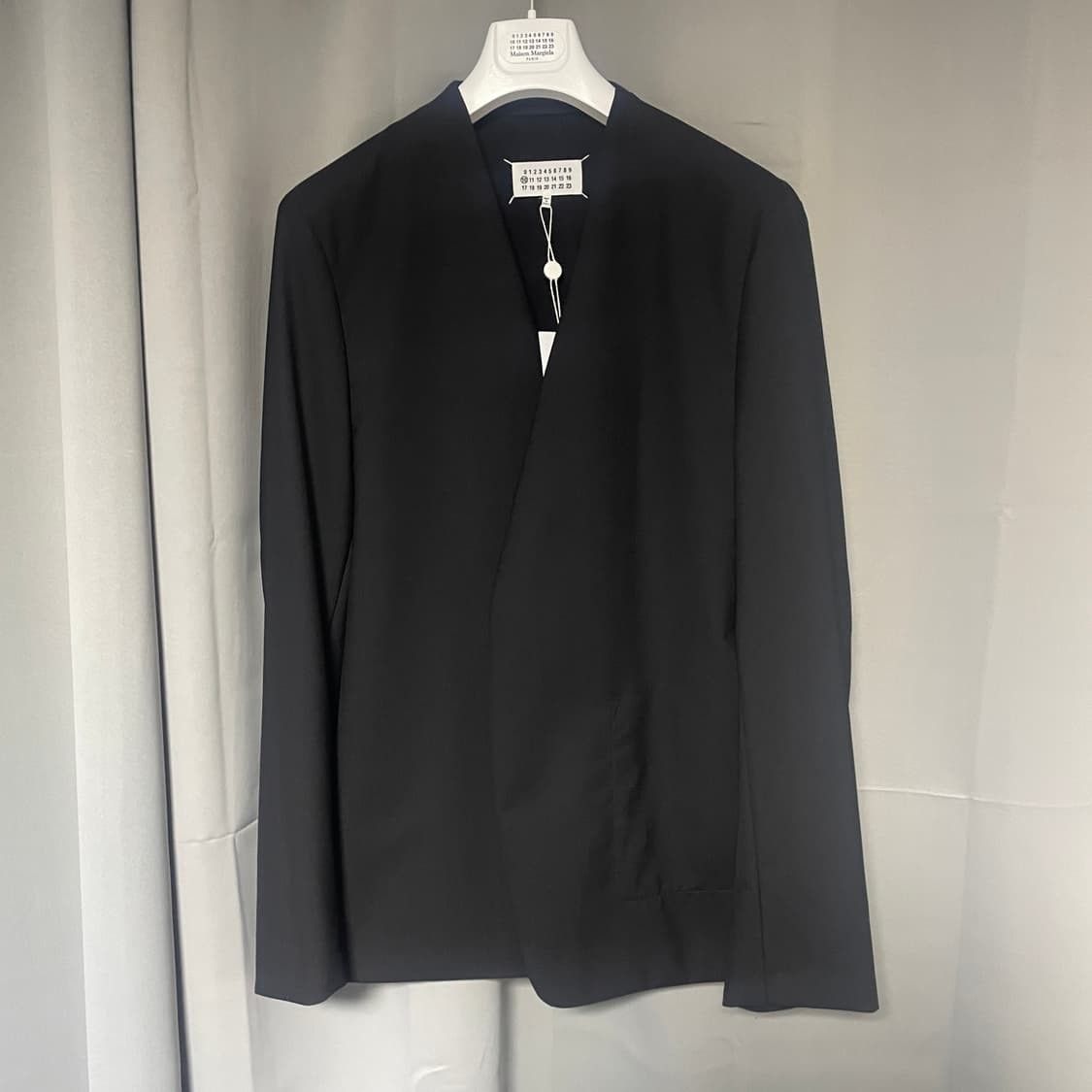 Maison Margiela Maison Margiela Collarless suit jacket 2501-Nextarrow Size US M / EU 48-50 / 2 - 1 Thumbnail