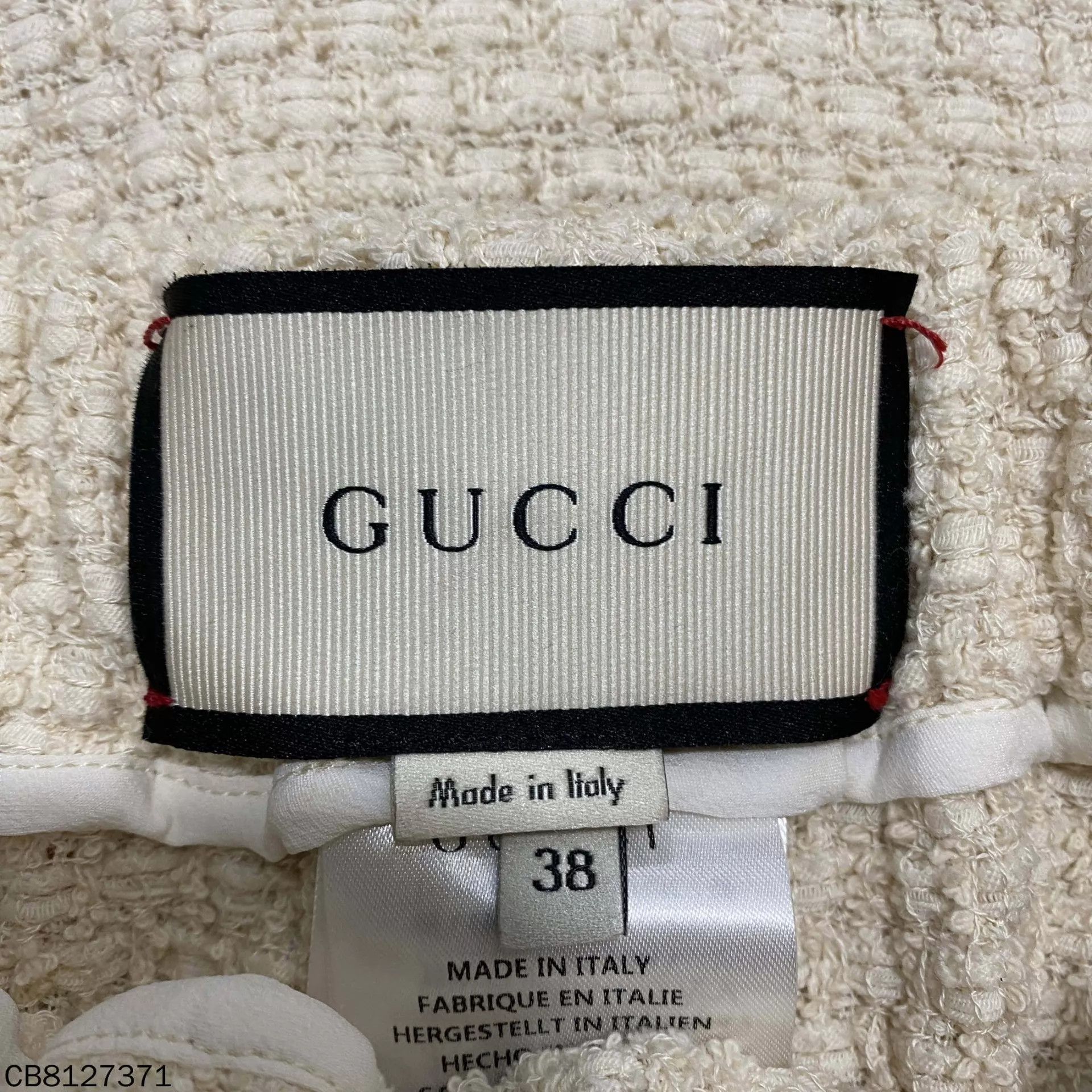 Gucci GUCCI striped logo letter tweed long skirt 38 Size XS / US 0-2 / IT 36-38 - 5 Thumbnail