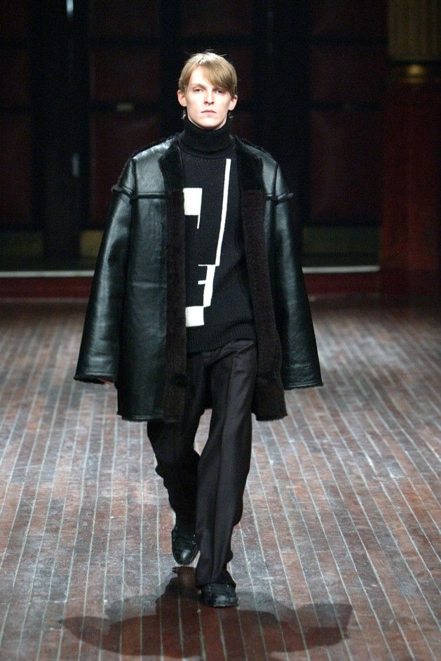 Raf Simons AW03 Union Jack shearling coat Size US XXL / EU 58 / 5 - 9 Thumbnail