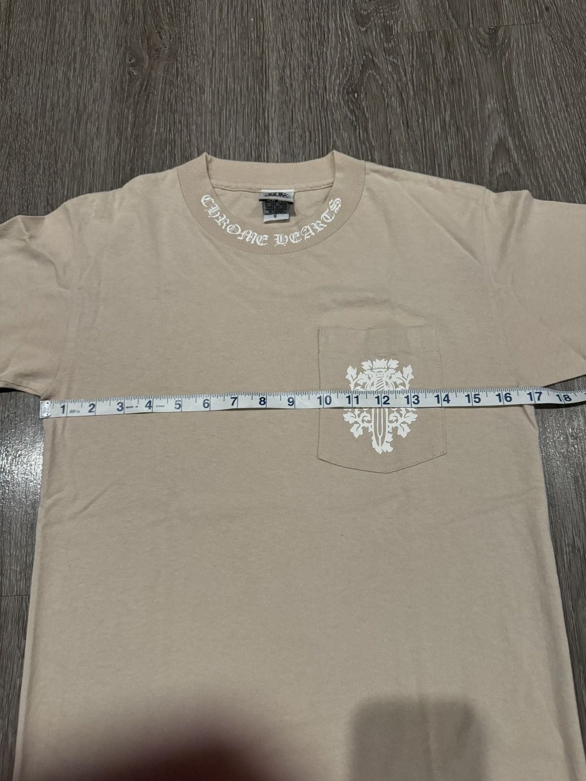 Chrome Hearts Chrome Hearts x Browns London Cream Beige Tee Small Size US S / EU 44-46 / 1 - 11 Thumbnail