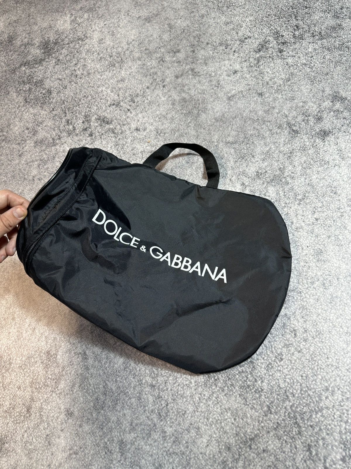 Dolce & Gabbana Dolce&Gabbana Logo Black Bag Streetwear Rare USA Style Size ONE SIZE - 1 Thumbnail