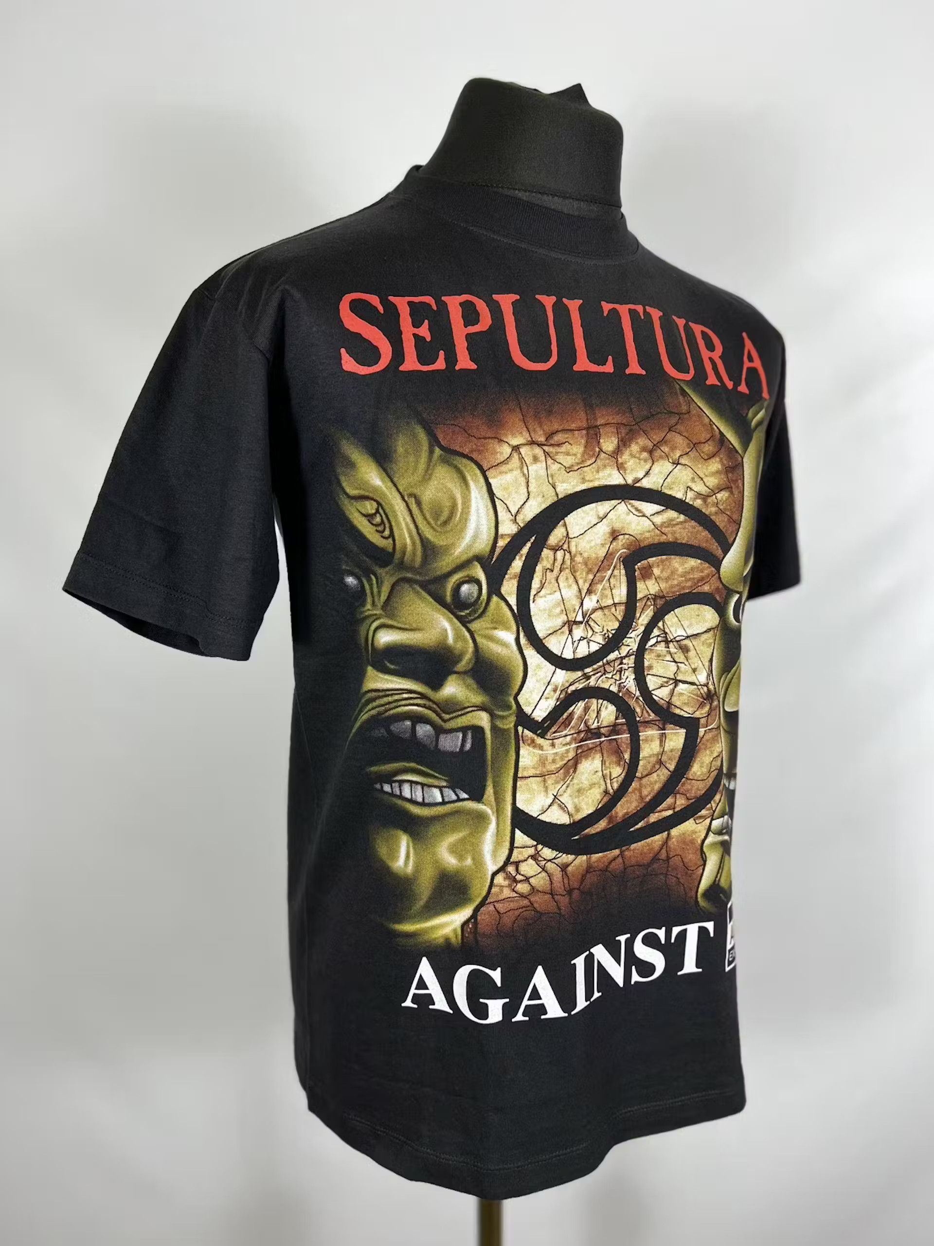 Band Tees × Vintage Vintage Sepultura merchandise rock T-shirt Size US M / EU 48-50 / 2 - 2 Thumbnail