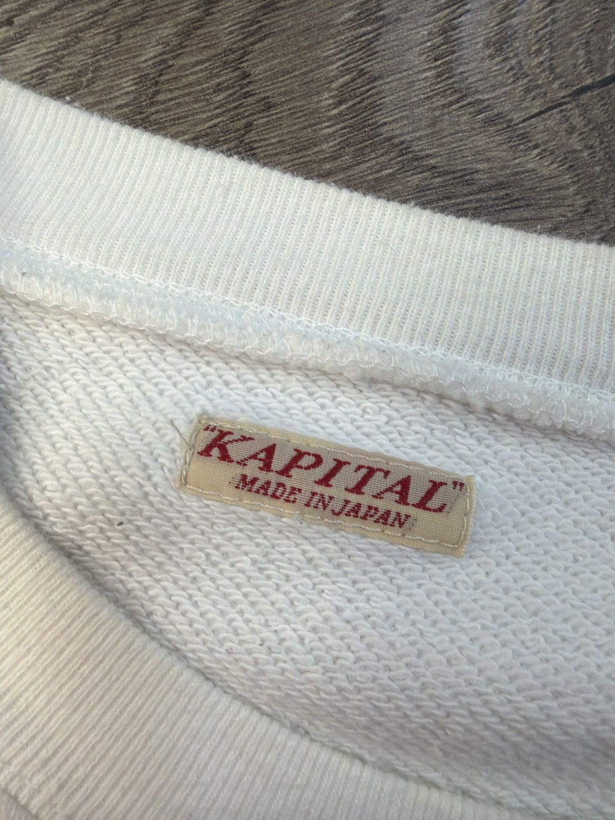 Kapital Kapital working class crewneck white Size US M / EU 48-50 / 2 - 6 Thumbnail