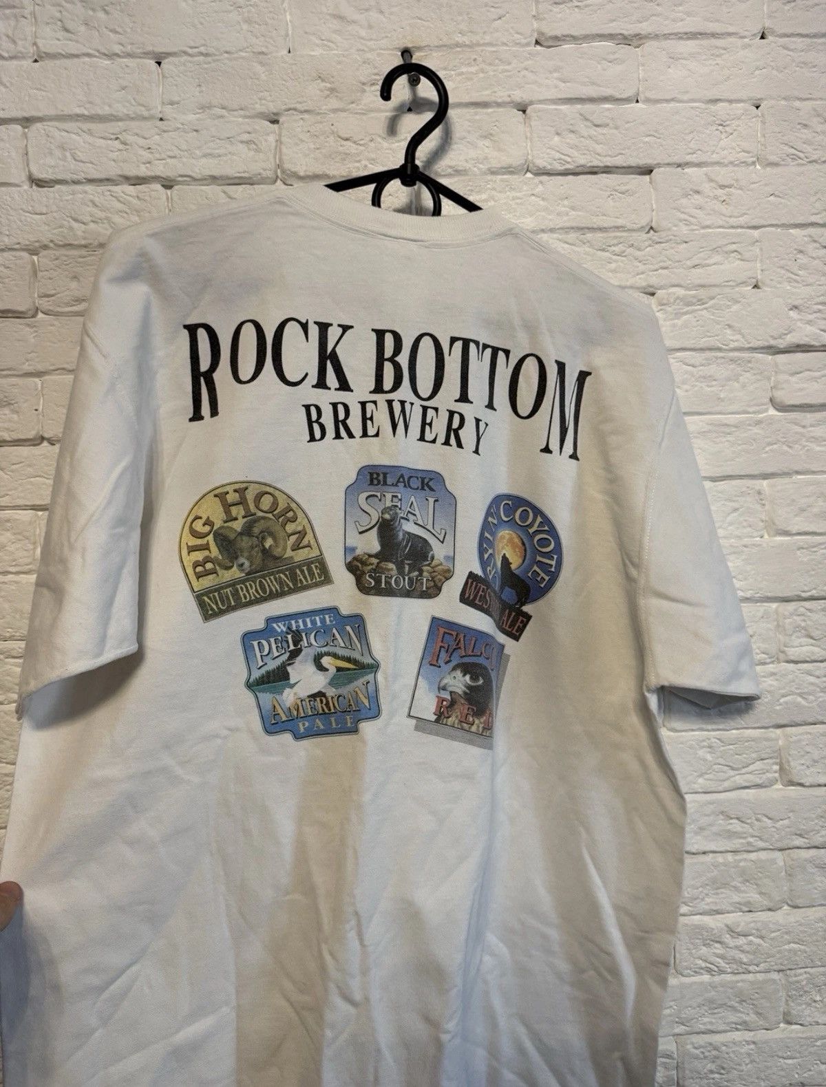 Fruit Of The Loom Vintage Tshirt Portland Rock Bottom Bravery Sz L Size US L / EU 52-54 / 3 - 5 Thumbnail