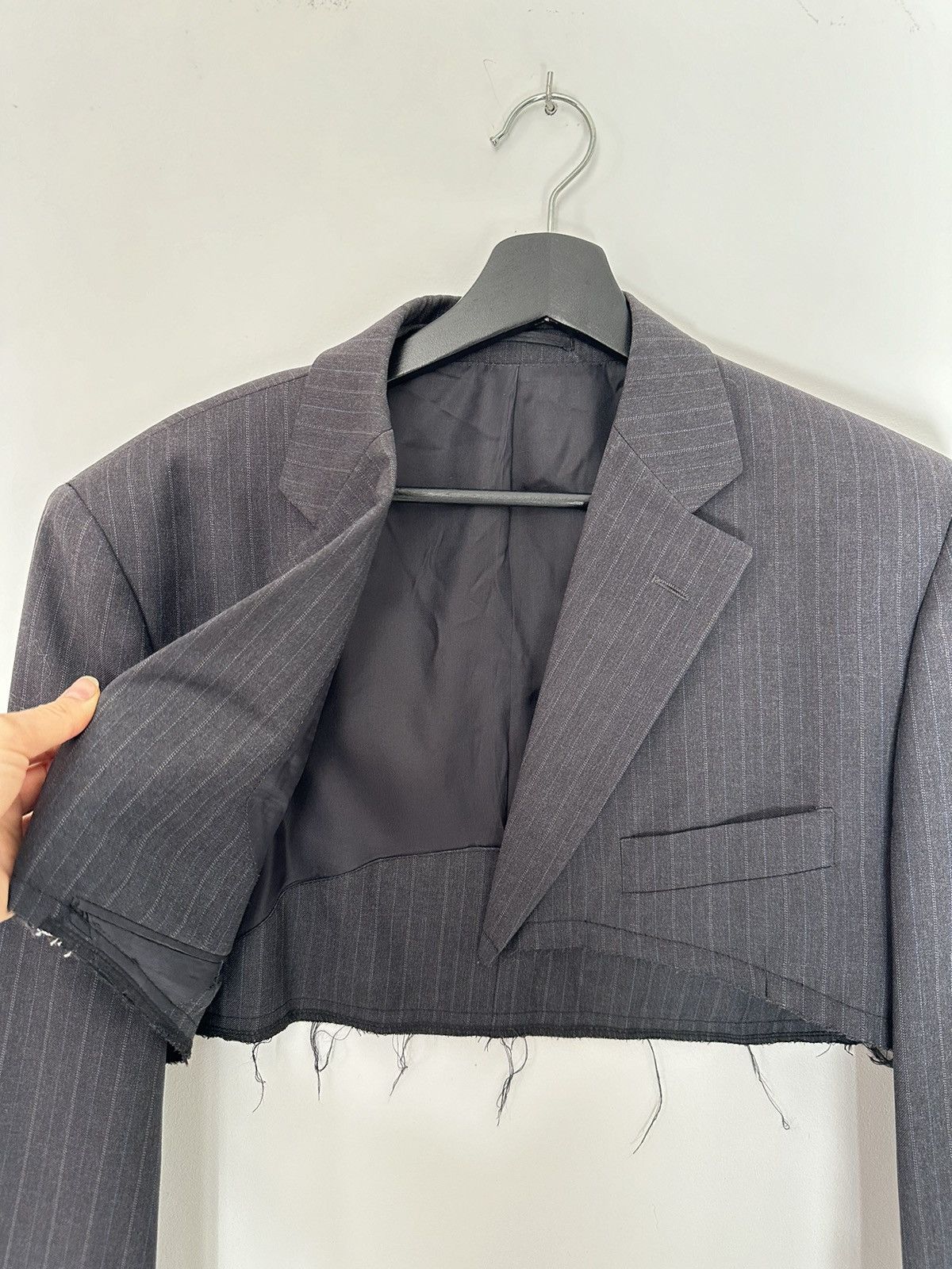 Vintage Ukrainian designer custom suit NEW Size S / US 4 / IT 40 - 2 Thumbnail