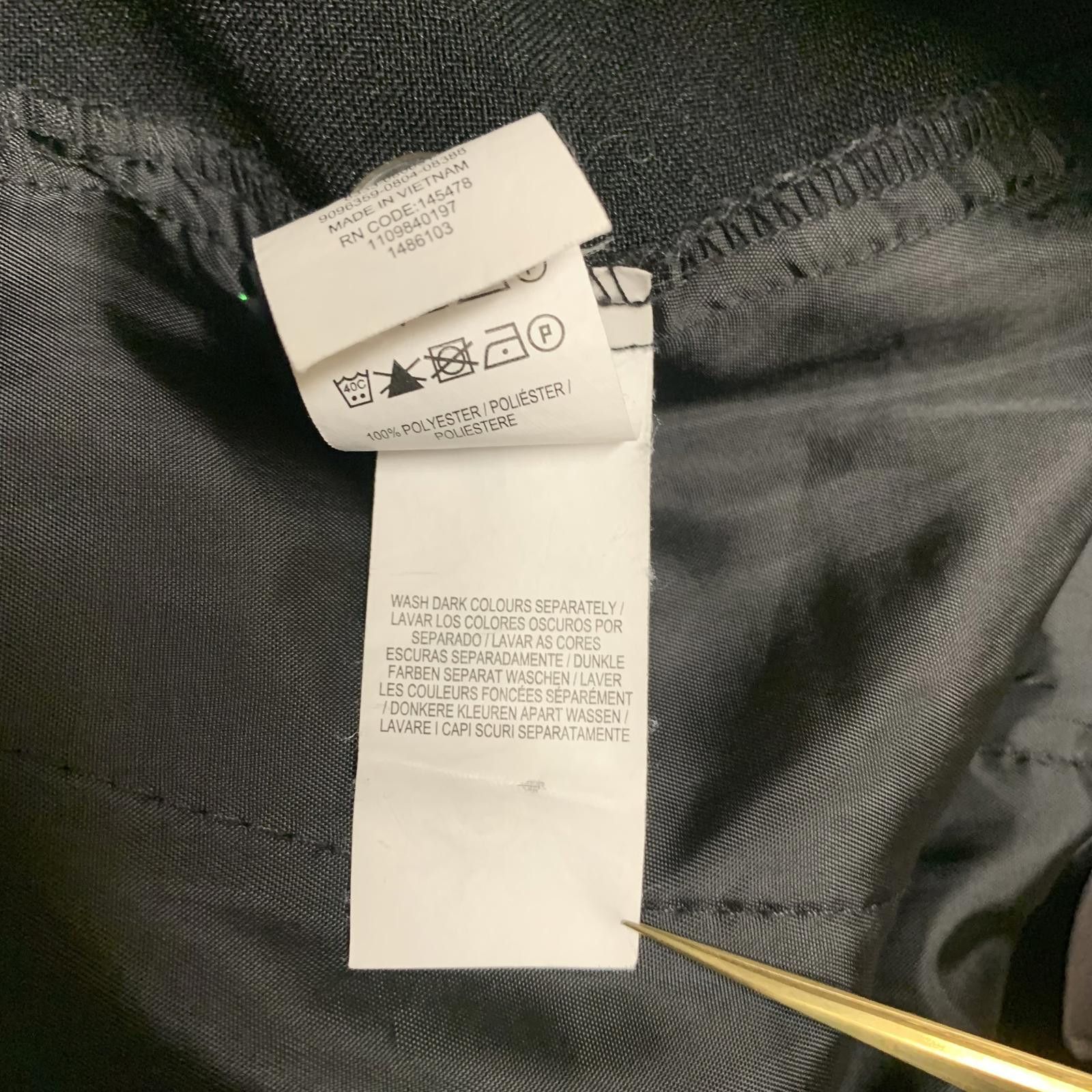 Primark Primark Women's Size 6 Black Pants Trousers Slacks Size 28" / US 6 / IT 42 - 12 Thumbnail