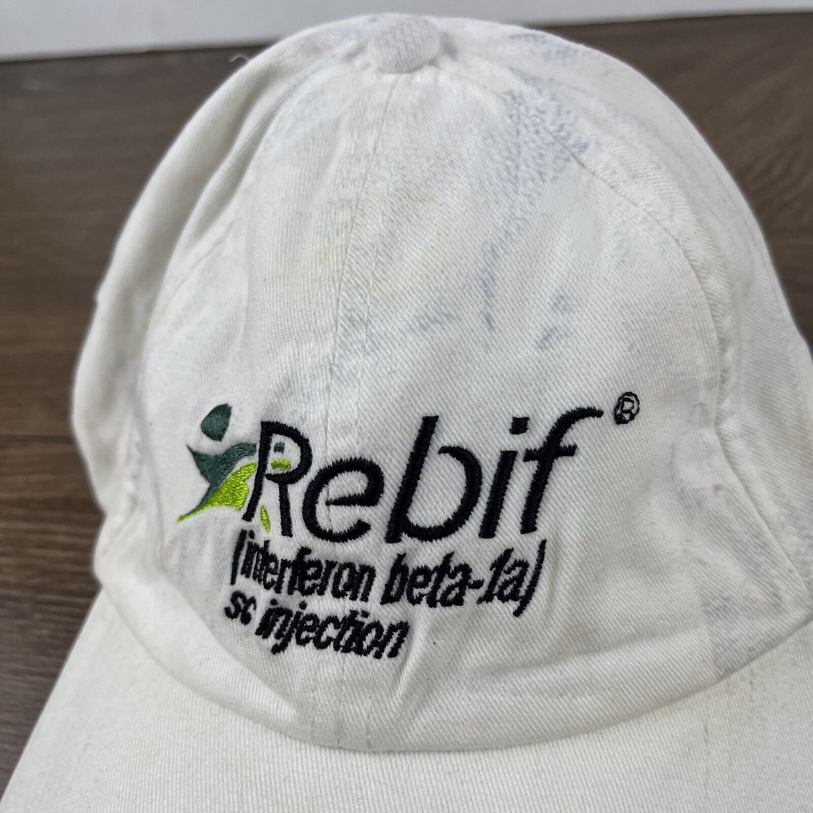 Other Rebif Hat Beta Fal Injection White Hat Adjustable Adult Size Size ONE SIZE - 7 Thumbnail