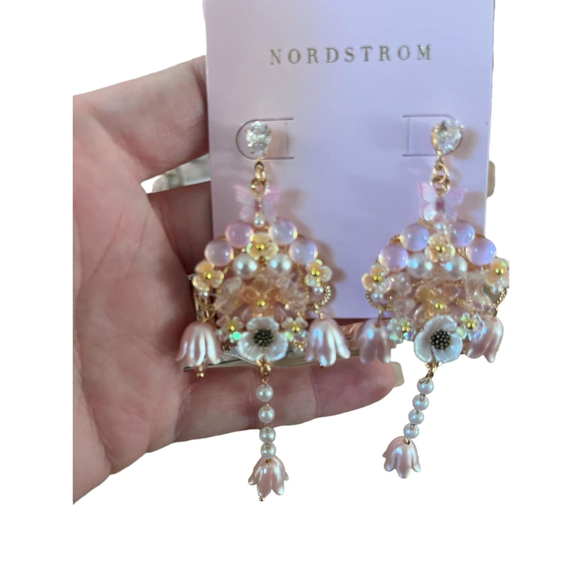 Bloomingdale's Bloomingdale’s Crystal Elegant Danglers Fashion Earrings 3 p Size ONE SIZE - 1 Thumbnail