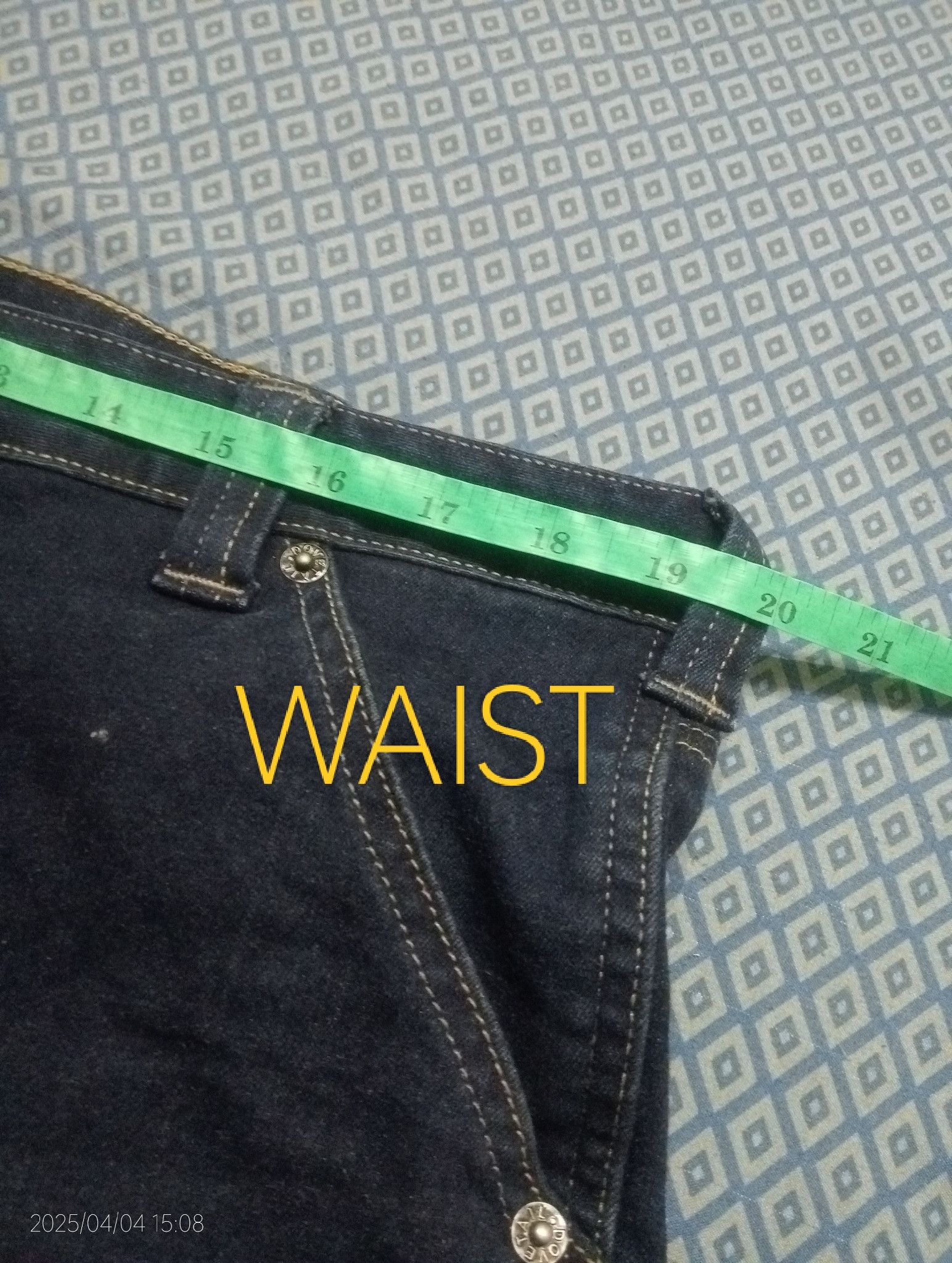 Japanese Brand Vtg Dovetail Workwear Stretch Thermal Double Knee Denim Size US 40 / EU 56 - 14 Thumbnail