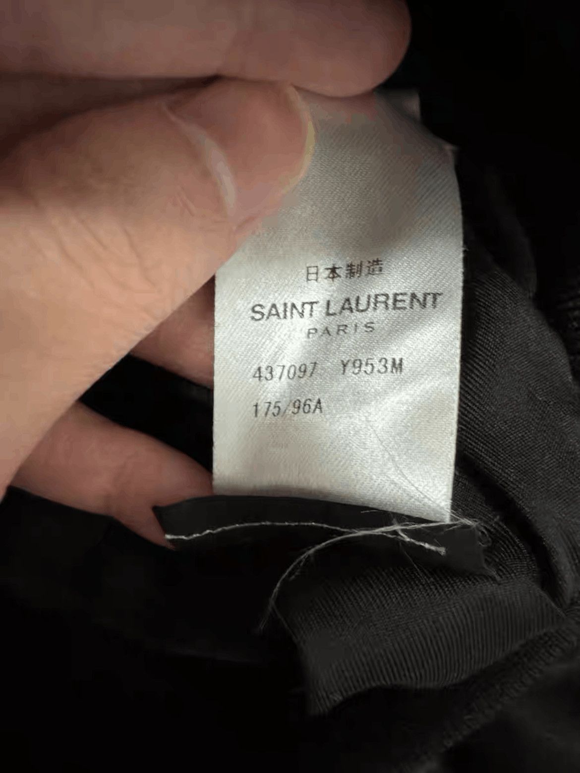 Saint Laurent Paris Saint Laurent Paris by Hedi 16AW Satin Western Jacket-2508 Size US M / EU 48-50 / 2 - 6 Thumbnail