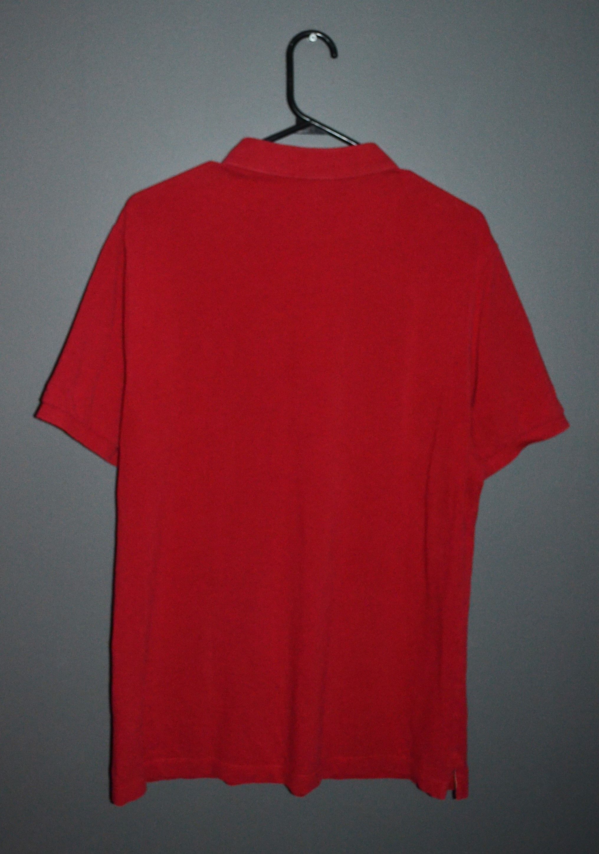 Burberry Burberry Brit XL size Red Pima Cotton Polo Shirt Size US XL / EU 56 / 4 - 7 Thumbnail