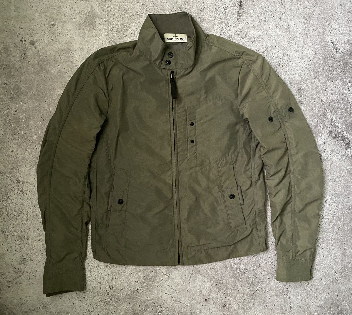 Stone Island Stone Island Micro Reps Bomber Jacket M Size US M / EU 48-50 / 2 - 1 Thumbnail