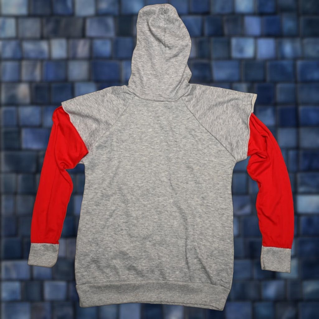 Vintage VINTAGE 1st String Hoodie Mens 80s Gray/Red Pullover Long Sleeve M (Medium) Size US M / EU 48-50 / 2 - 1 Thumbnail