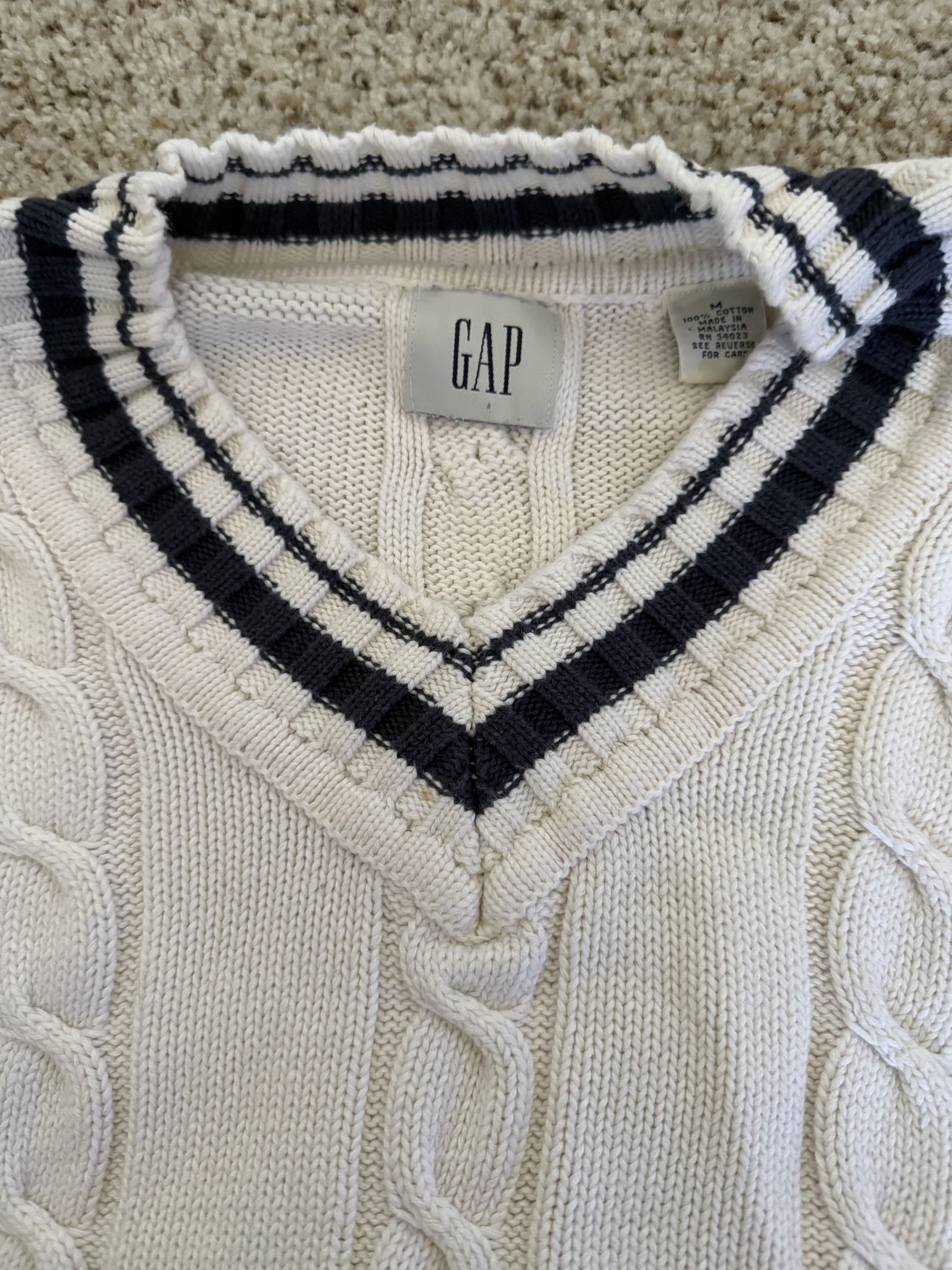 Gap Vintage Gap knitwear Size US L / EU 52-54 / 3 - 2 Thumbnail