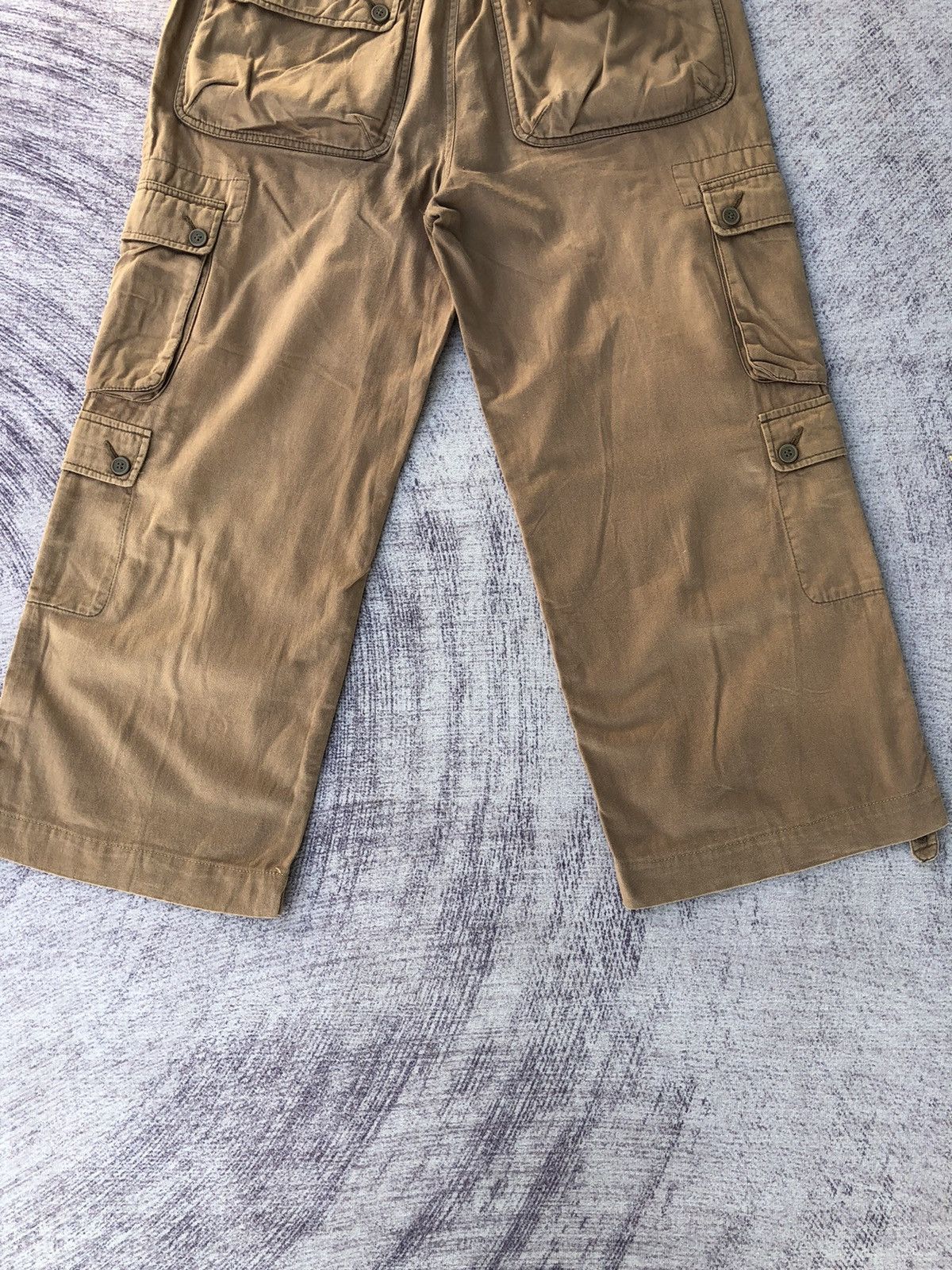 Japanese Brand Faded Cargo Baggie Lindstorm Multipocket Tactical Size US 29 - 12 Thumbnail