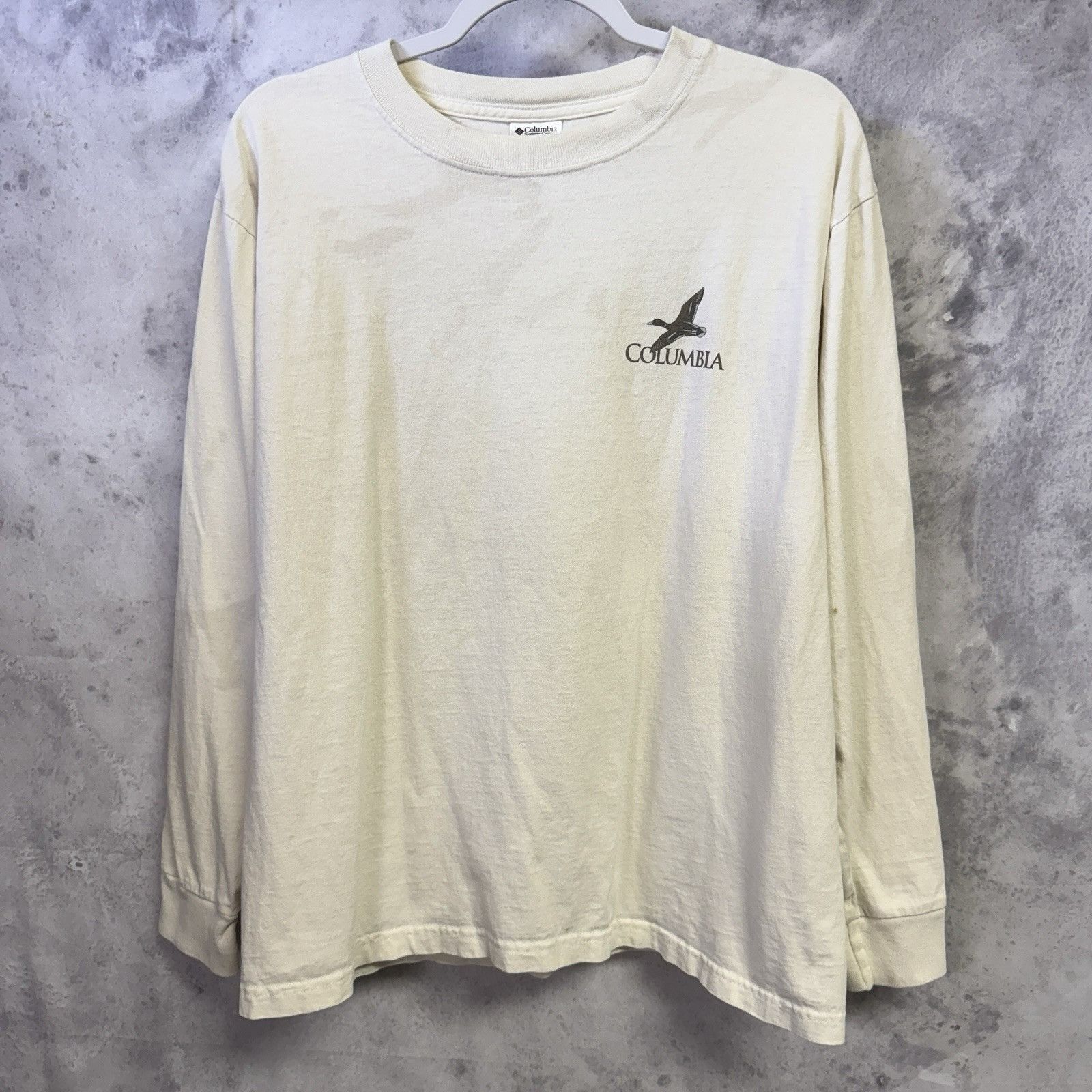 Columbia Columbia Long Sleeve T Shirt Mens Medium 21.5x26 Cotton Duck Size US M / EU 48-50 / 2 - 3 Thumbnail