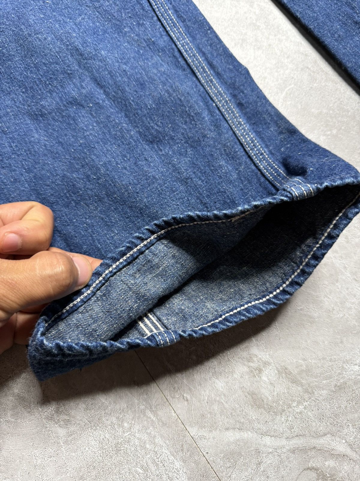 Orslow Orslow Indigo Soft Denim Carpenter Pants Size US 29 - 6 Thumbnail