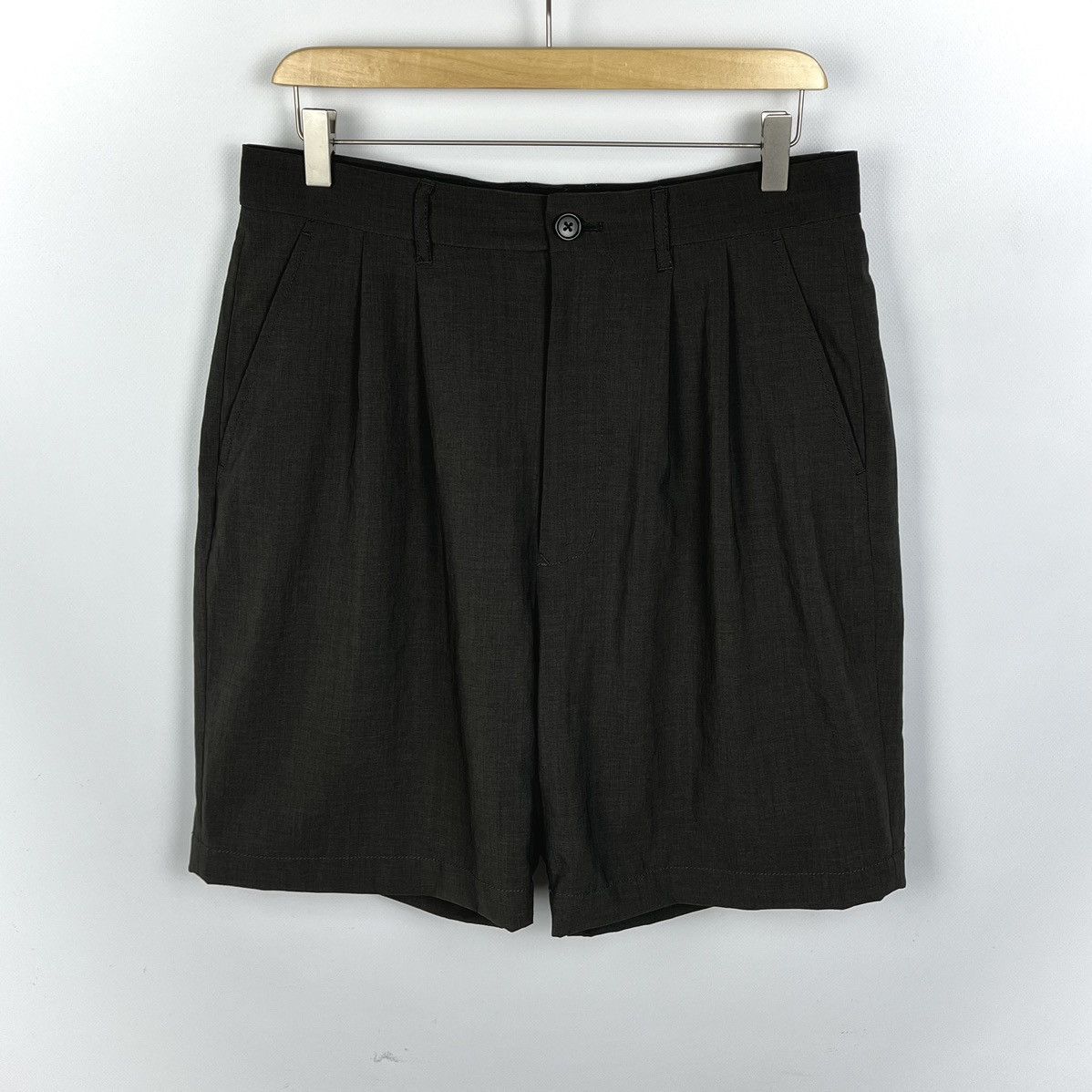 Beams Plus Beams Japan Dark Green Bermuda Shorts Size US 30 / EU 46 - 1 Thumbnail