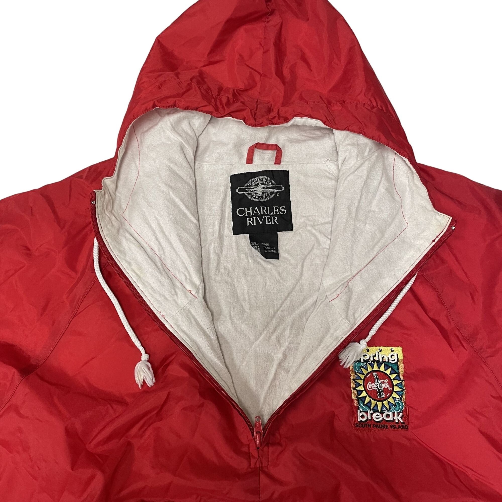 Other Vtg Charles River SPRING BREAK South Padre Coca Cola Jacket Size US L / EU 52-54 / 3 - 5 Thumbnail