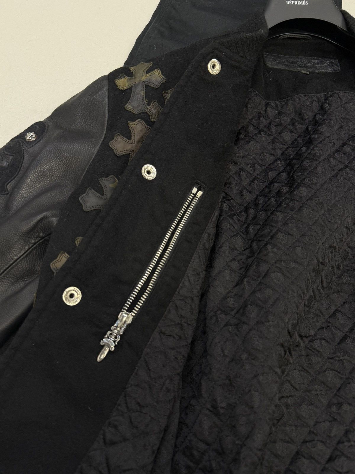 Chrome Hearts Rare Varsity Camo Patches Letterman Jacket Size US M / EU 48-50 / 2 - 11 Thumbnail