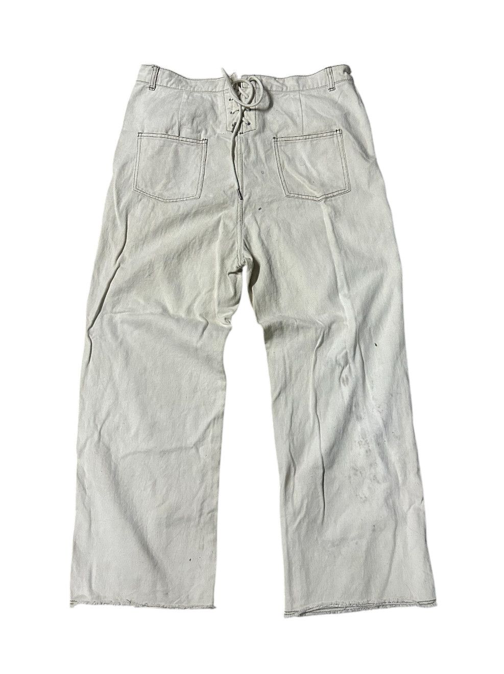 Japanese Brand × Vintage Vintage Chip Clip Style Wide Denim Size US 36 / EU 52 - 4 Thumbnail