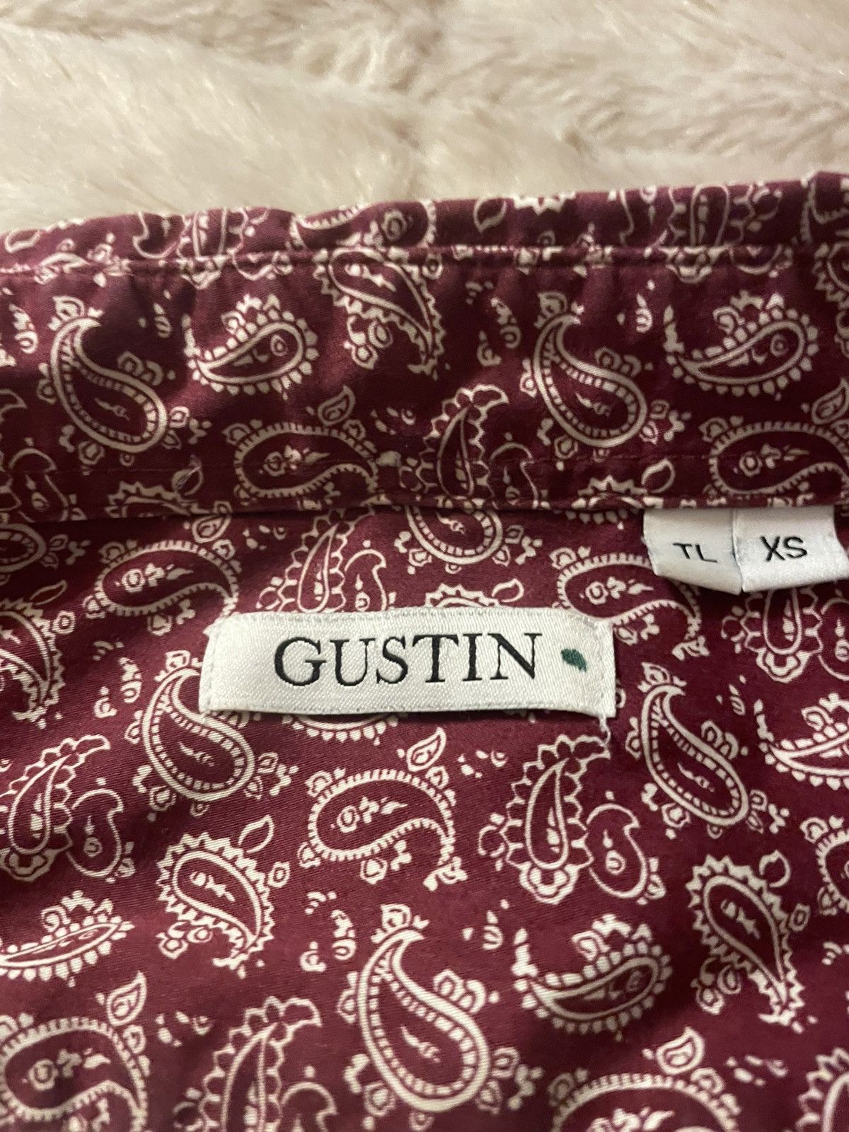 Gustin Paisley Button Down shirt Size US XS / EU 42 / 0 - 6 Thumbnail