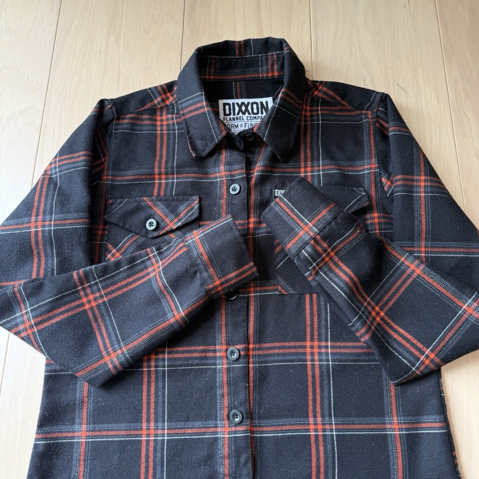 Dixxon Dixxon Flannel Company Shirt Women's S Black Workwear Size S / US 4 / IT 40 - 4 Thumbnail
