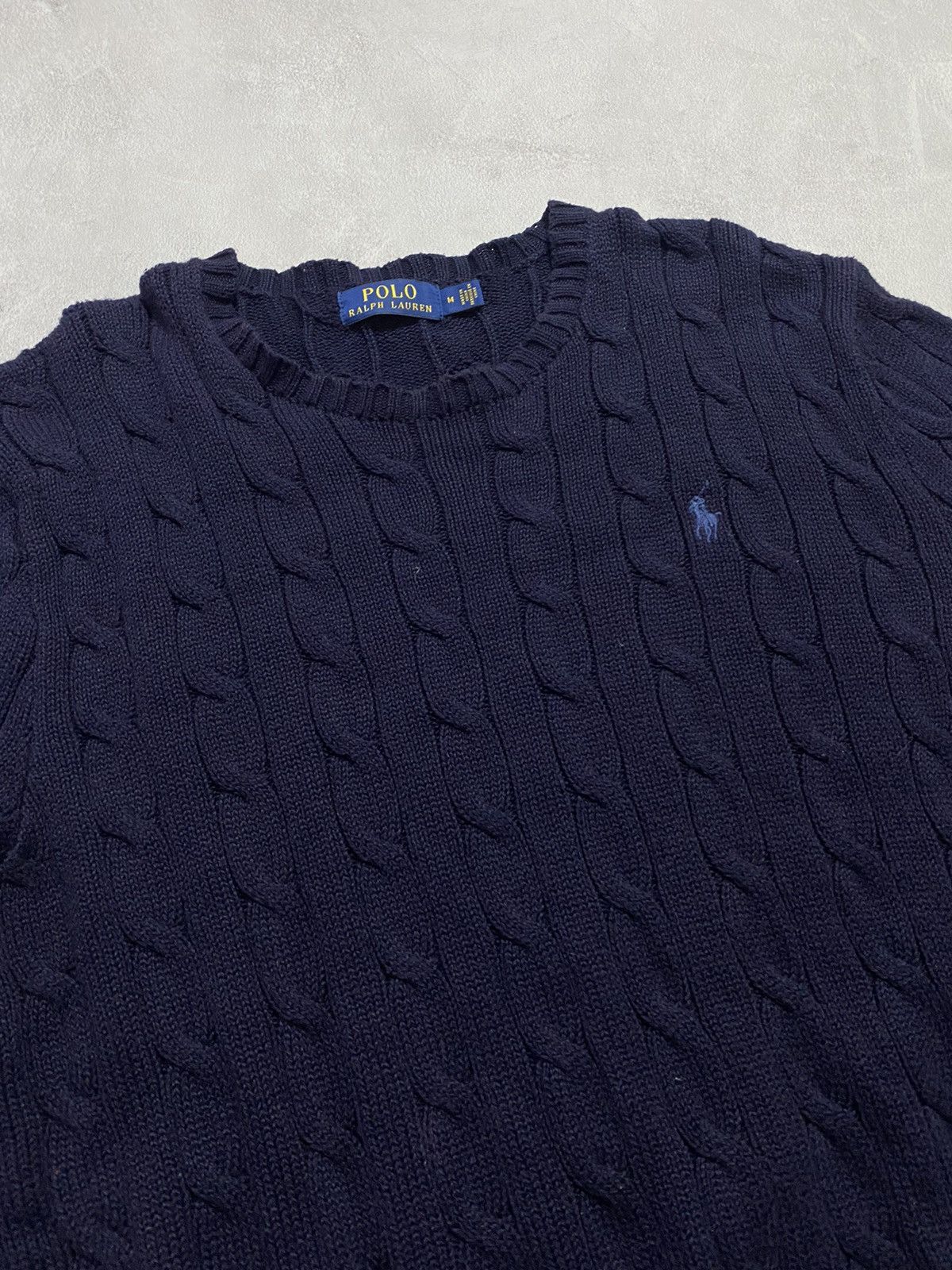 Ralph Lauren × Vintage 🧶Vintage Knit Sweater Ralph Lauren Size US M / EU 48-50 / 2 - 2 Thumbnail