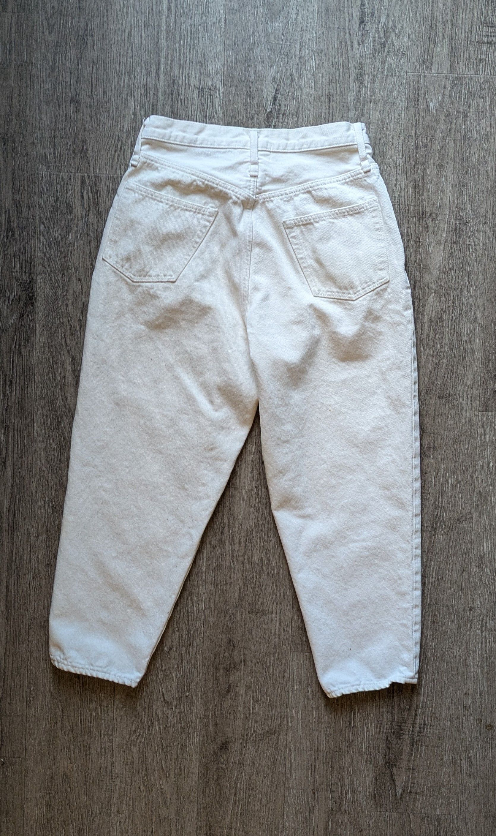 Doublet Silk Denim Wide Tapered Trousers Size US 30 / EU 46 - 2 Thumbnail