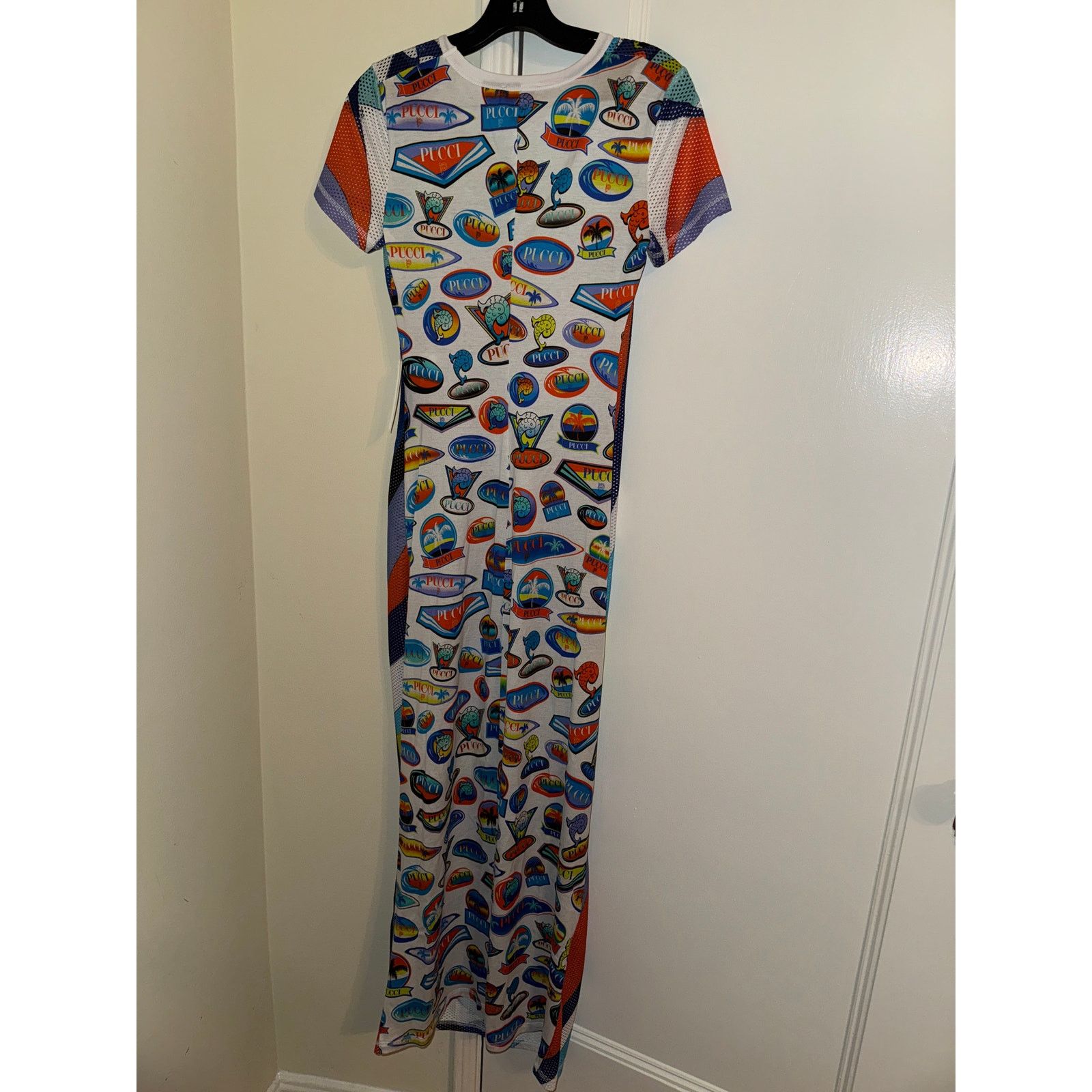 Emilio Pucci Pucci mesh dress maxi coverup xs Size XS / US 0-2 / IT 36-38 - 3 Thumbnail