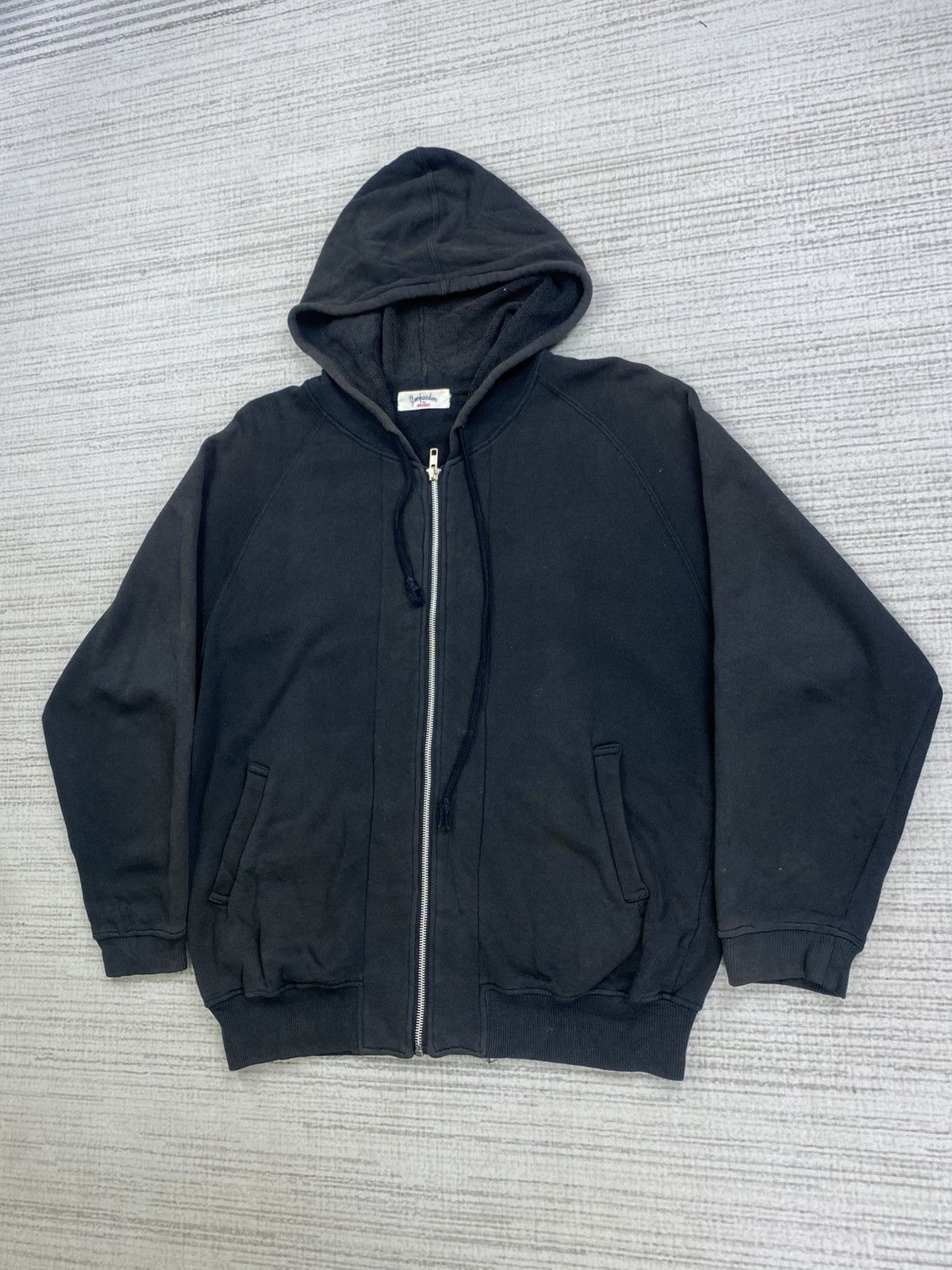 Kenzo Vintage Composition By Kenzo Fullzipper Sweatshirt Hoodie Size US L / EU 52-54 / 3 - 5 Thumbnail