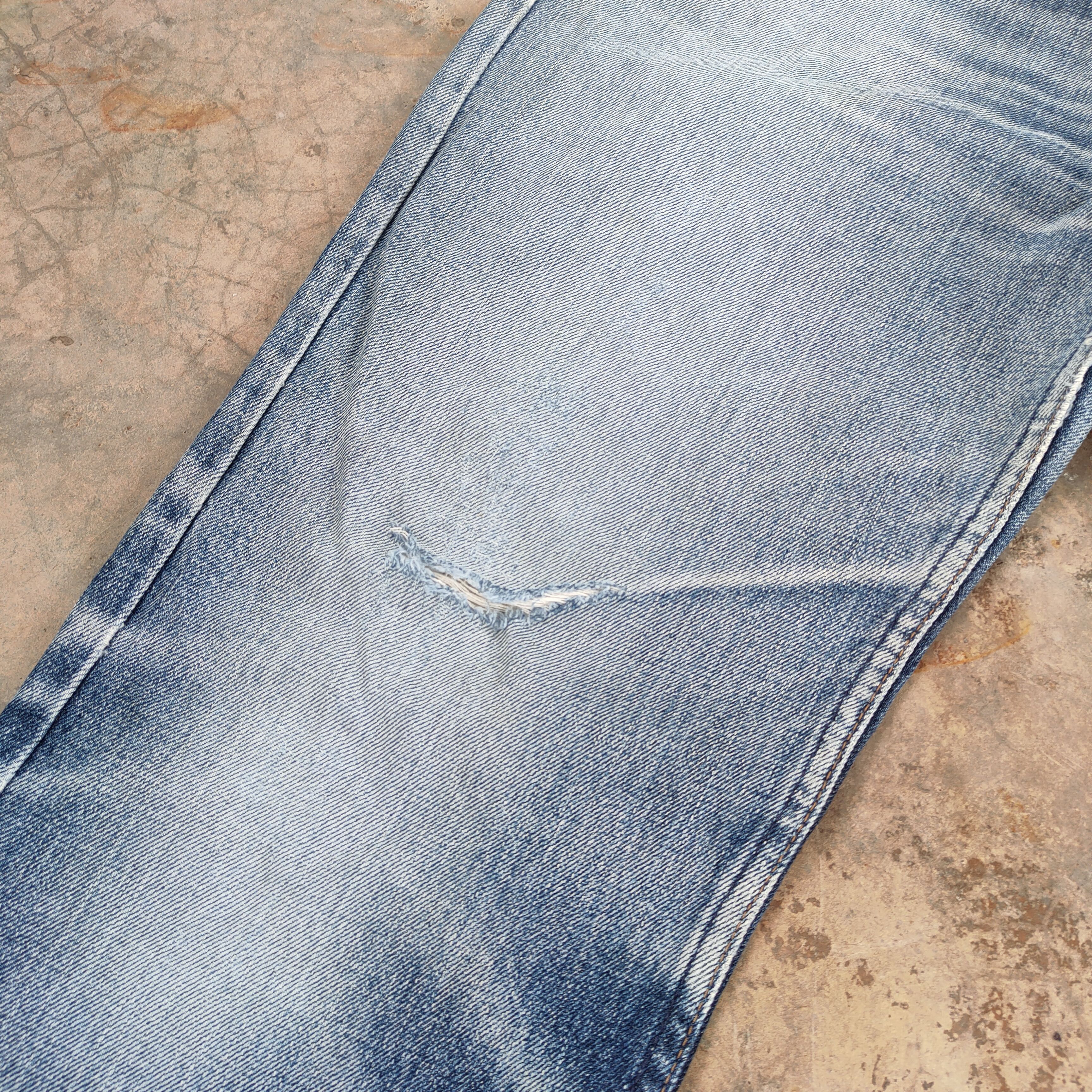 Levi's VINTAGE LEVI'S 533 FADED DISTRESSED JEANS DENIM PANTS Size US 33 - 5 Thumbnail