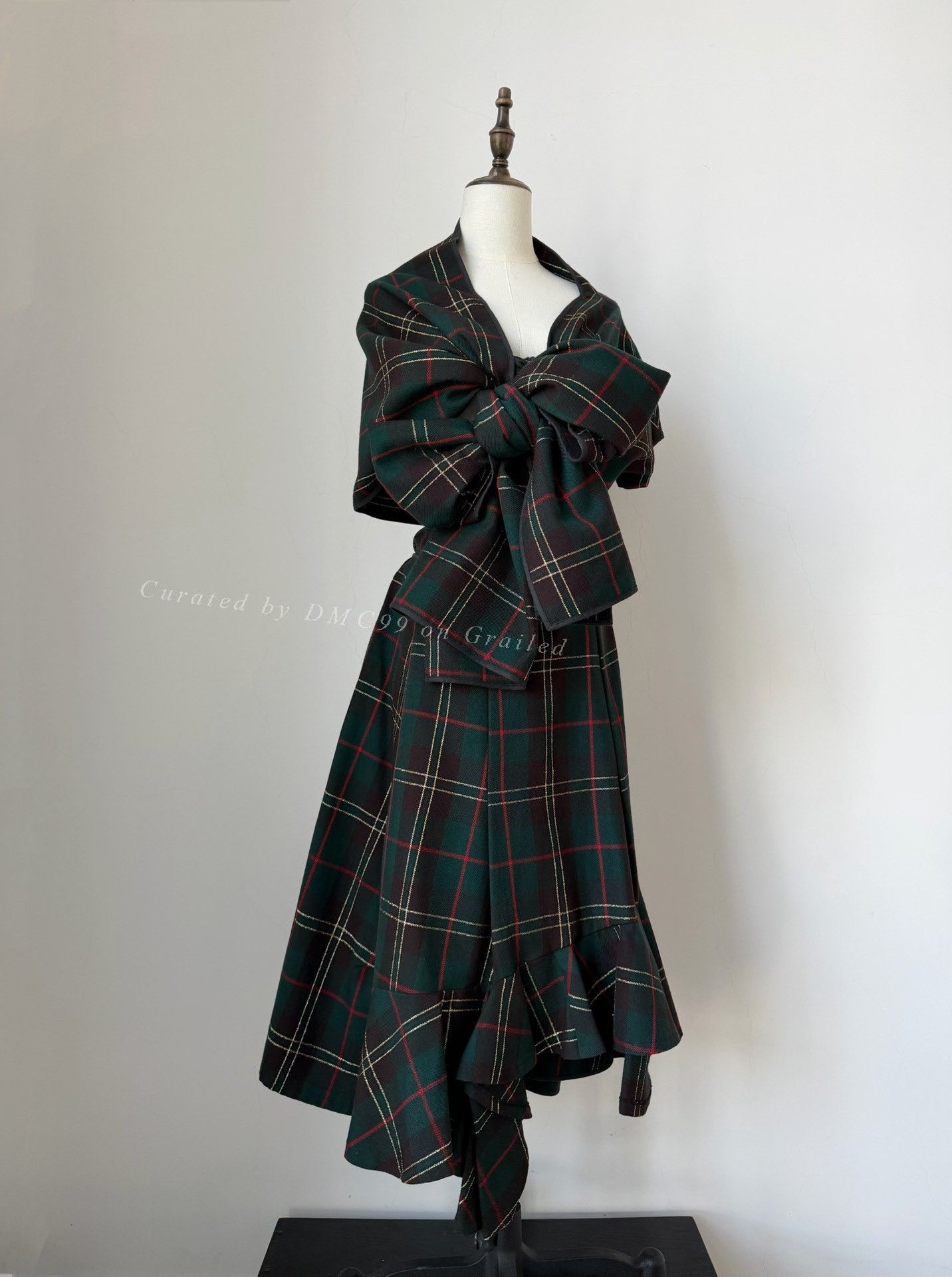 Rei Kawakubo Comme des Garçons 1999 Top & Skirt Set Size 38" / US 16 / IT 52 - 1 Thumbnail