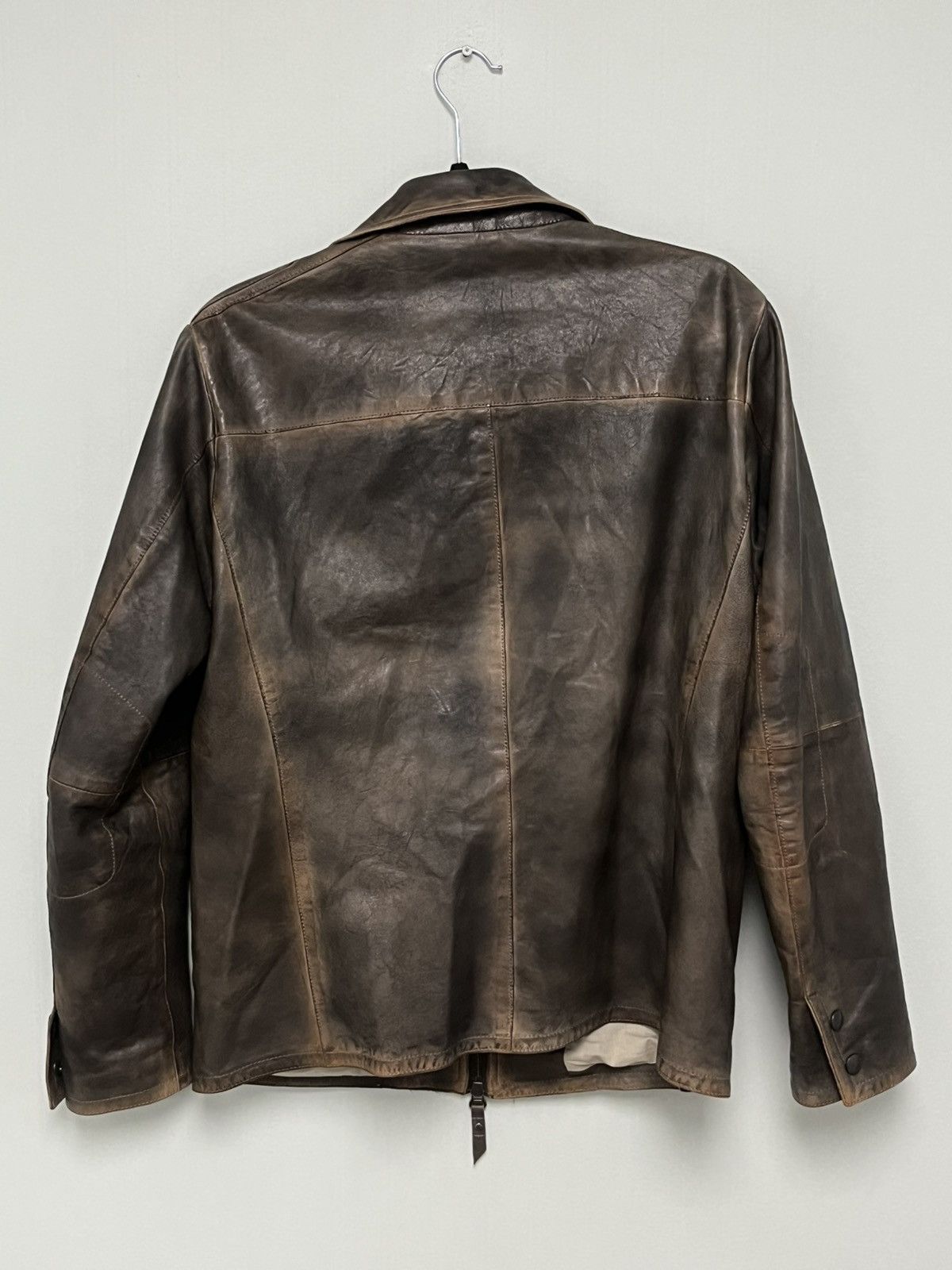 Gimo's Leather jacket. Medium Size US M / EU 48-50 / 2 - 5 Thumbnail