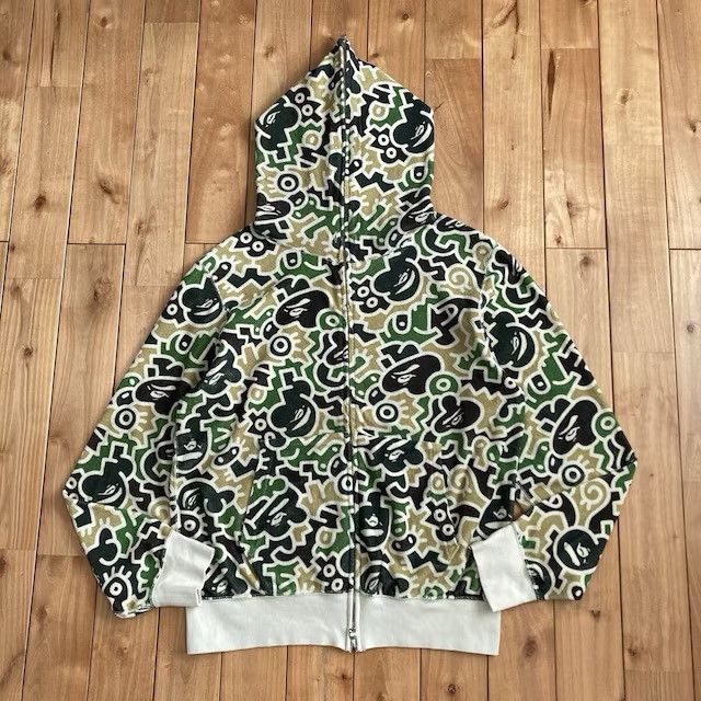 Bape BAPE CAMO Terry Cloth Full Zip Hoodie a bathing ape NIGO Size US M / EU 48-50 / 2 - 1 Thumbnail