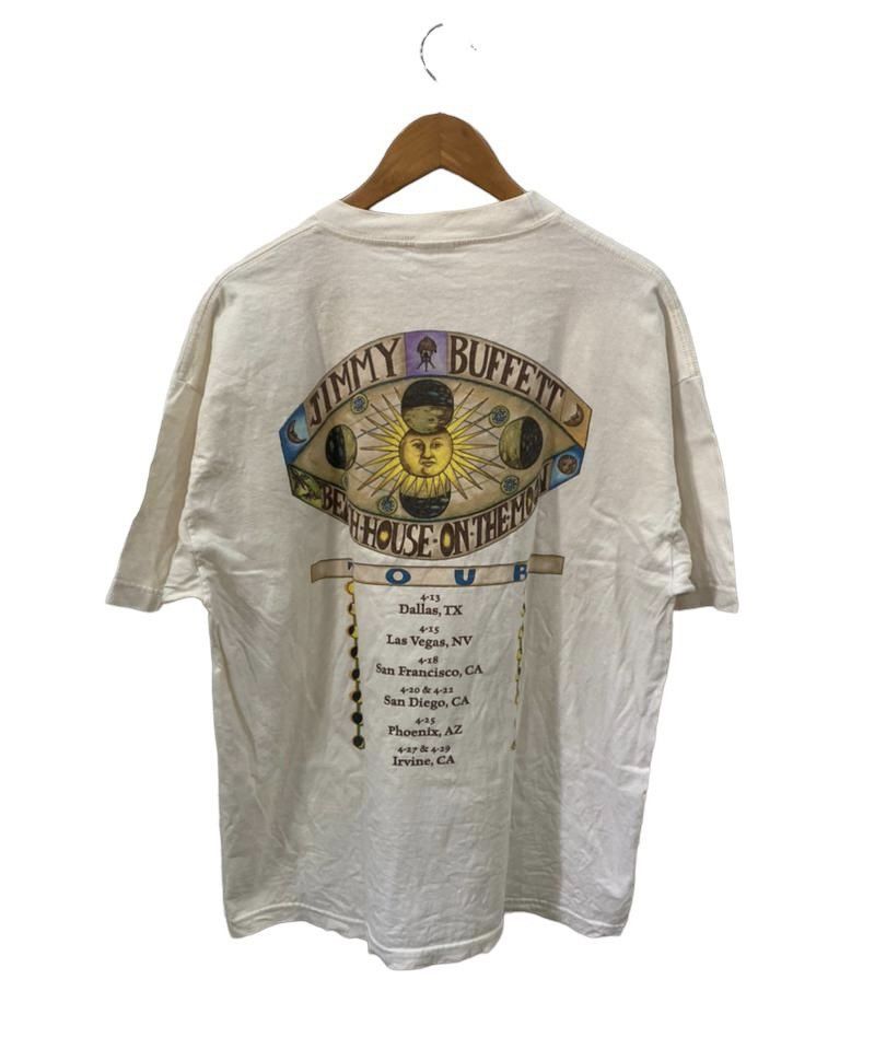 Band Tees 💢VINTAGE JIMMY BUFFETT beach house on the moon 1999 shirt Size US XL / EU 56 / 4 - 2 Thumbnail