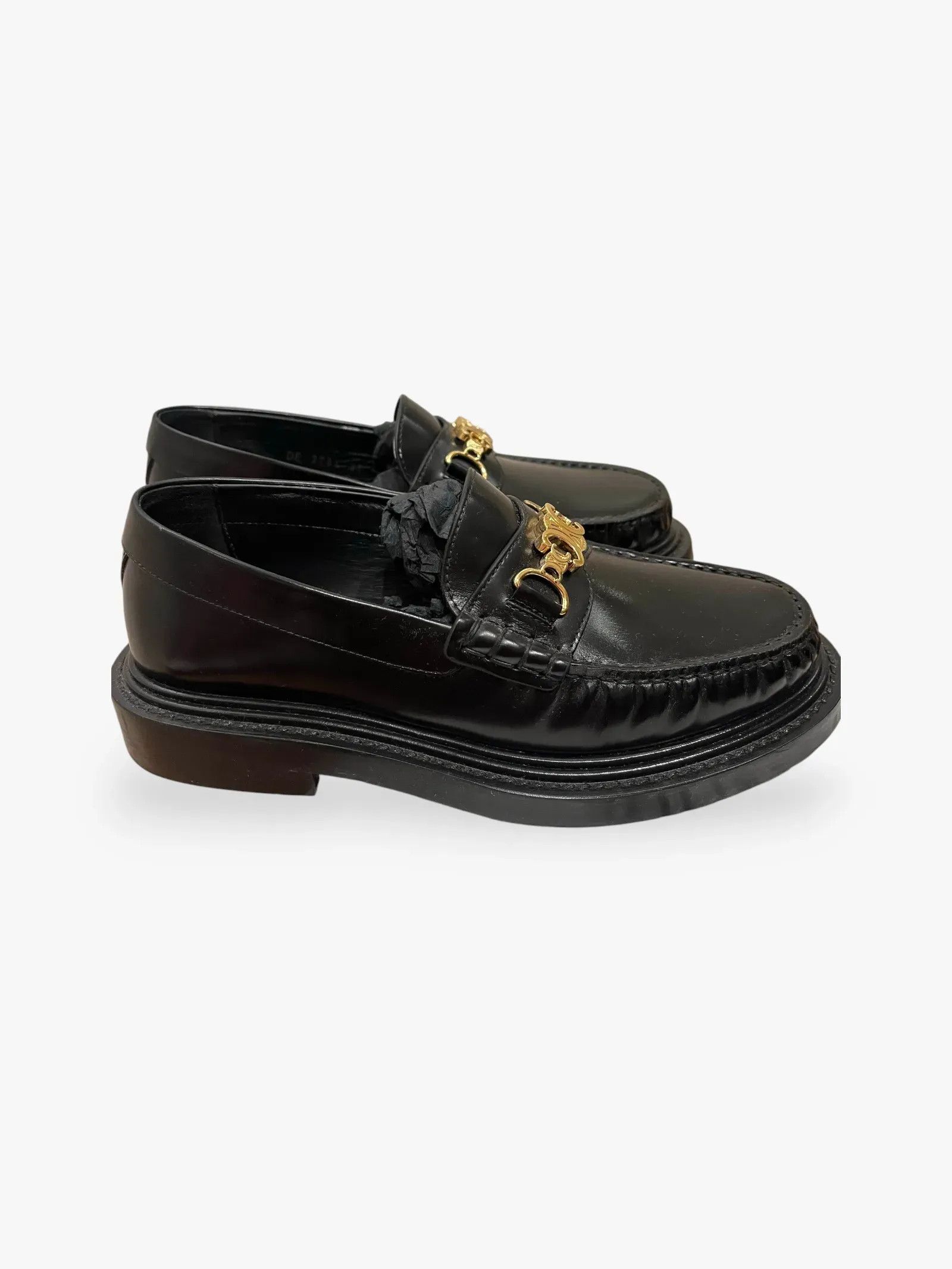 Celine Celine Polished bull Loafers Size US 6 / IT 36 - 1 Thumbnail