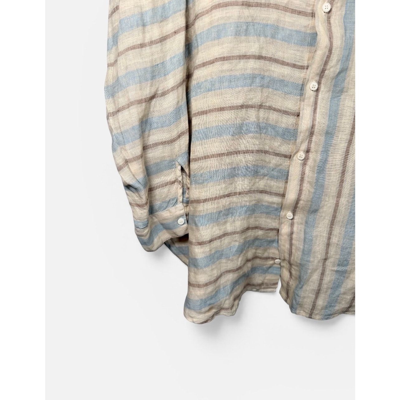 CP Shades NWOT CP Shades Mixed Plaid Linen Double Cloth Top size L Size L / US 10 / IT 46 - 8 Thumbnail