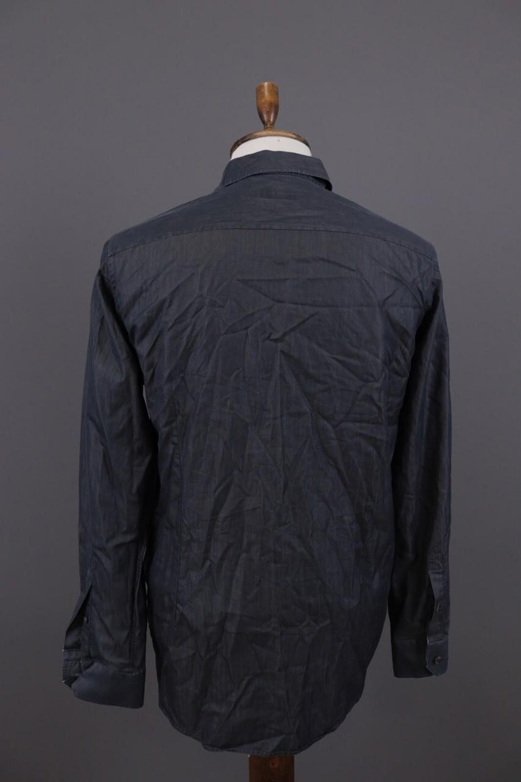 Eton Eton Contemporary Fit Gray Button Down Shirt Size 42 / 16 Size US M / EU 48-50 / 2 - 12 Thumbnail