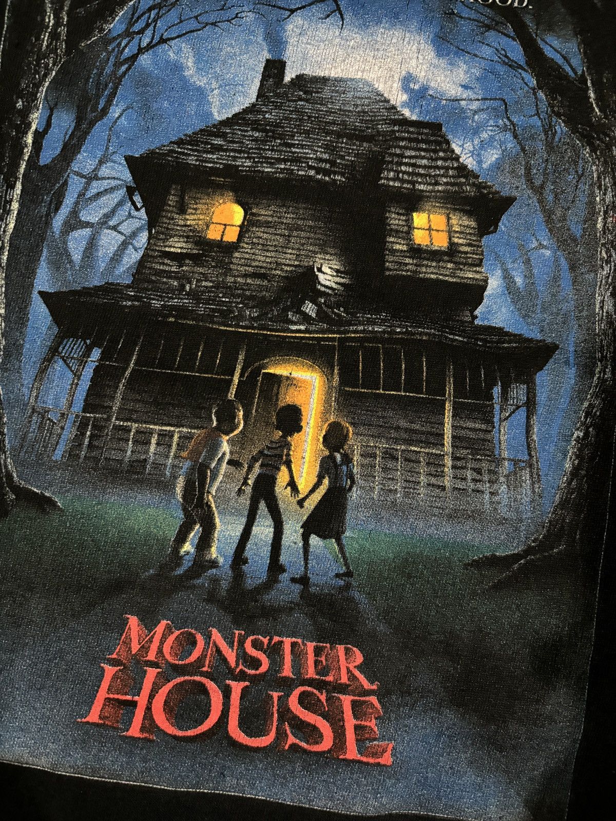 Vintage Vintage Rare Monster House 2006 Movie Promo Size US L / EU 52-54 / 3 - 2 Thumbnail