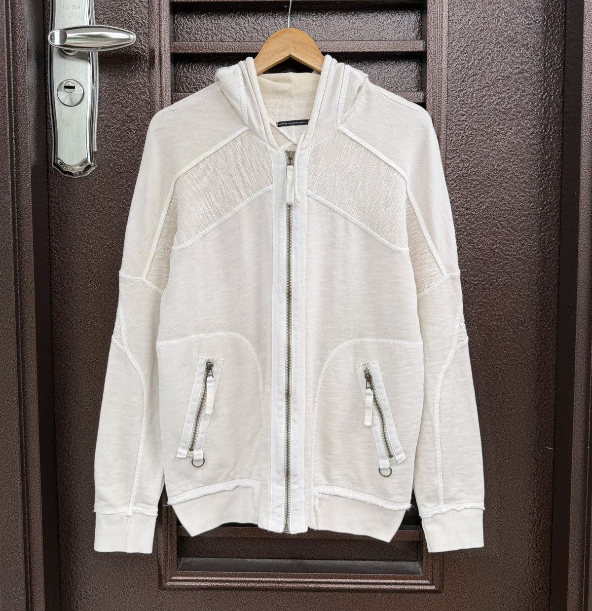 Marithe + Francois Girbaud Marithé François Girbaud zip-up hoodie zippered pockets Size US M / EU 48-50 / 2 - 5 Thumbnail