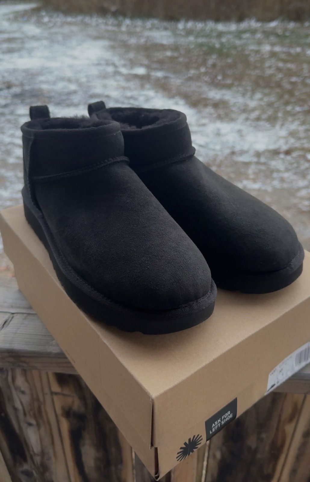 Ugg Women's Black UGG Classic Mini Ultras, 1 Size 10 Size US 10 / IT 40 - 5 Thumbnail