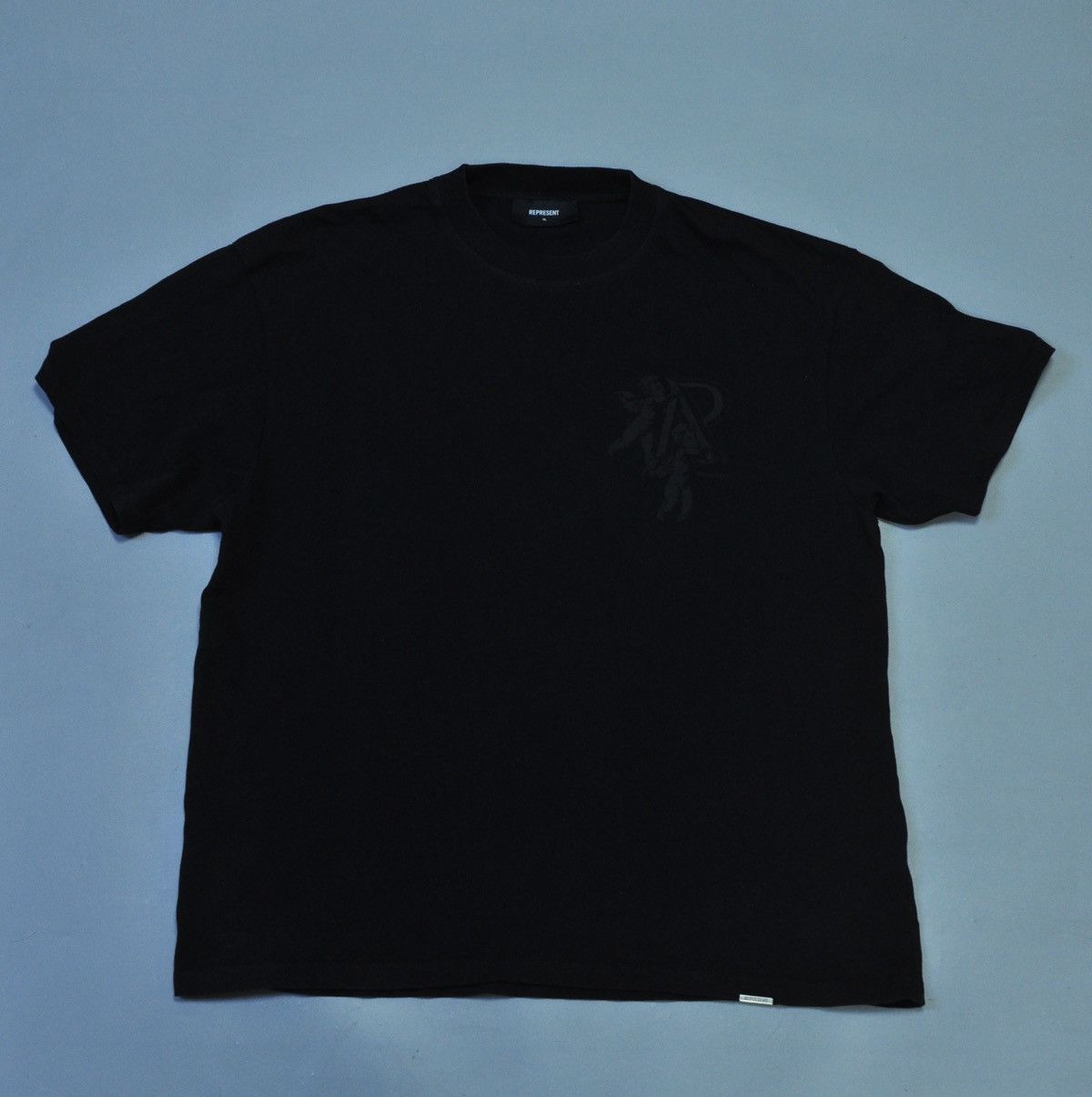 Represent Clo. Represent Clo. T-Shirt tee big logo black Size US XL / EU 56 / 4 - 2 Thumbnail