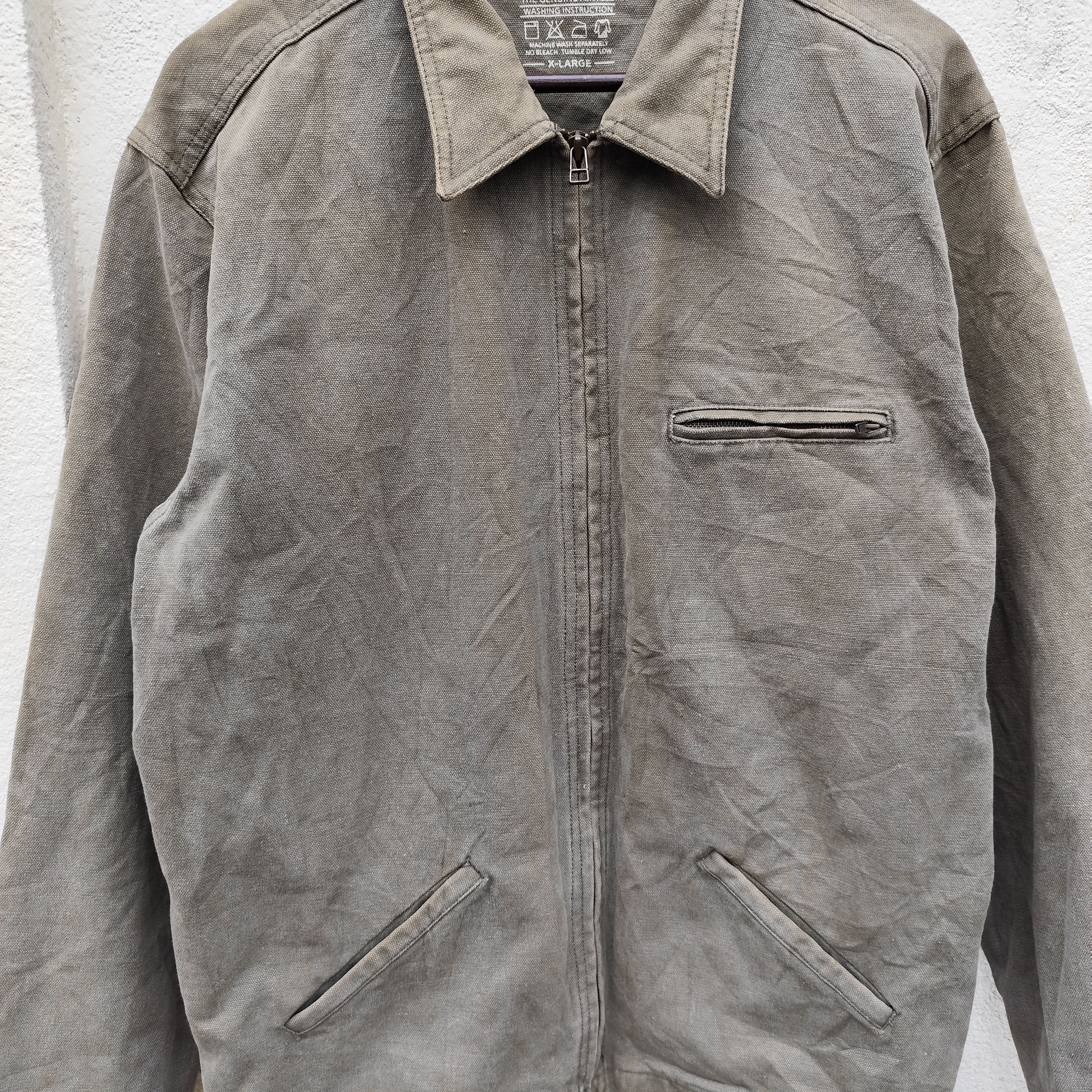 Oshkosh × Vintage VINTAGE OSHKOSH CLASIC CHORE TATTERED JACKET Size US XL / EU 56 / 4 - 4 Thumbnail