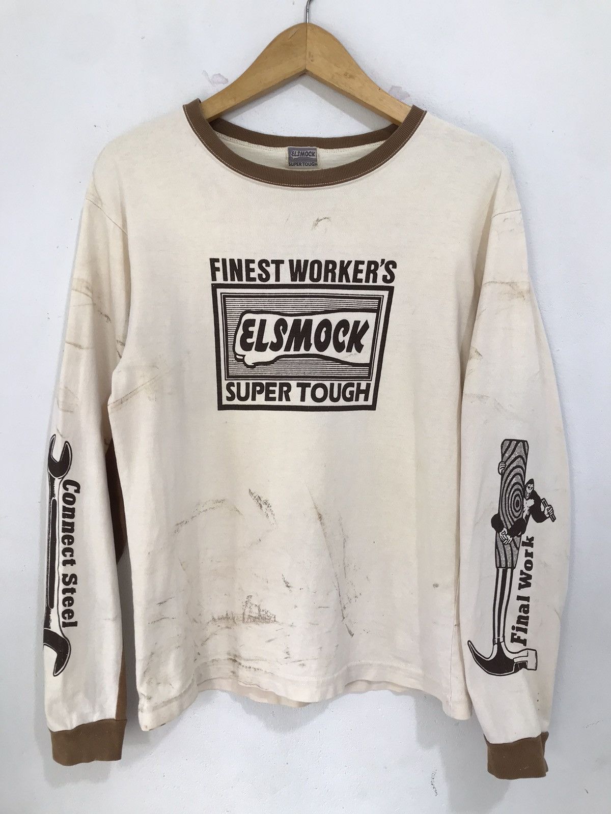 Vintage Vintage Finest Worker Elsmock Long sleeve Size US M / EU 48-50 / 2 - 1 Thumbnail