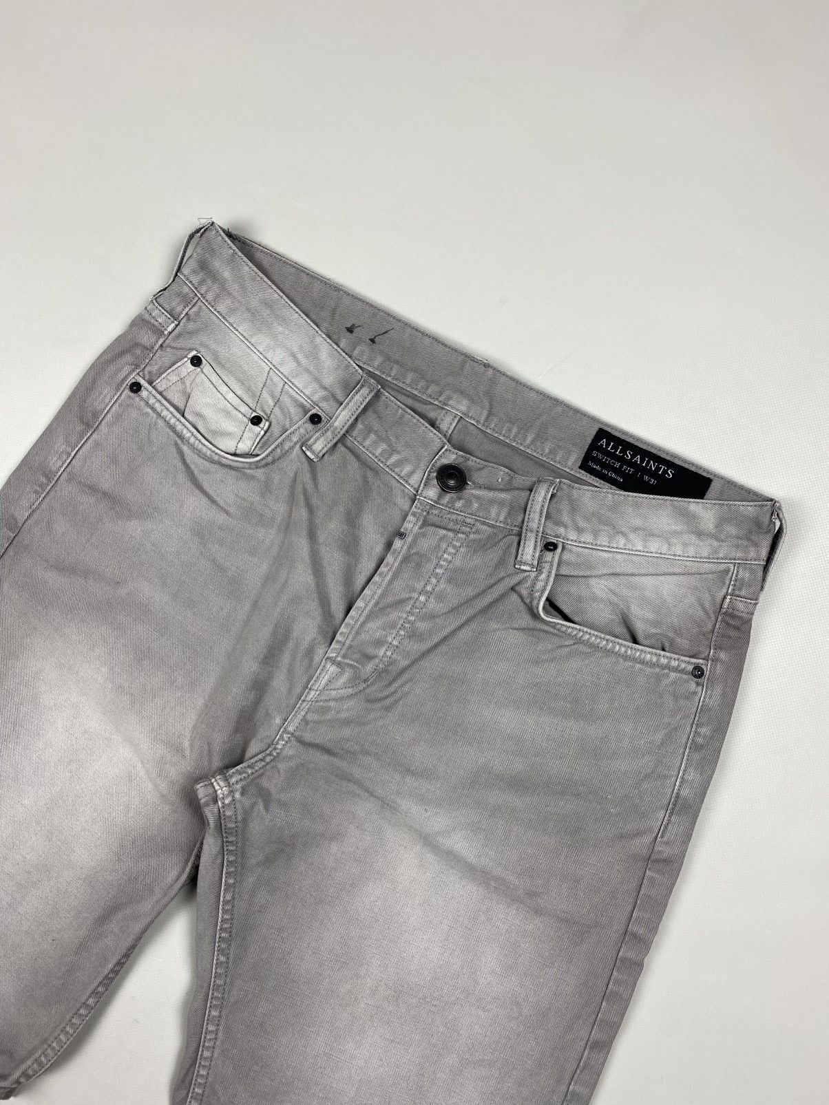 Allsaints Allsaints Asahi Switch Denim Shorts Size 31 Size US 31 - 4 Thumbnail
