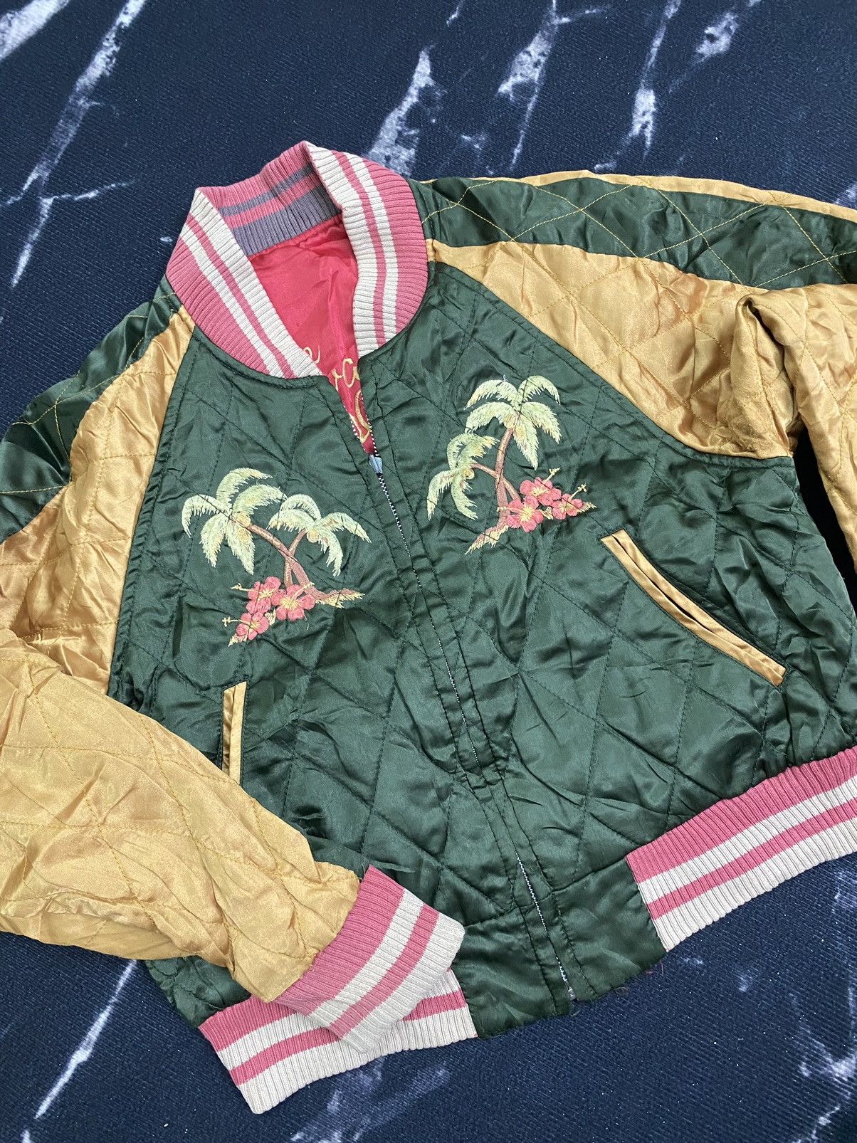 Japanese Brand Kids sukajan hawaii jacket Size US XXS / EU 40 - 7 Thumbnail