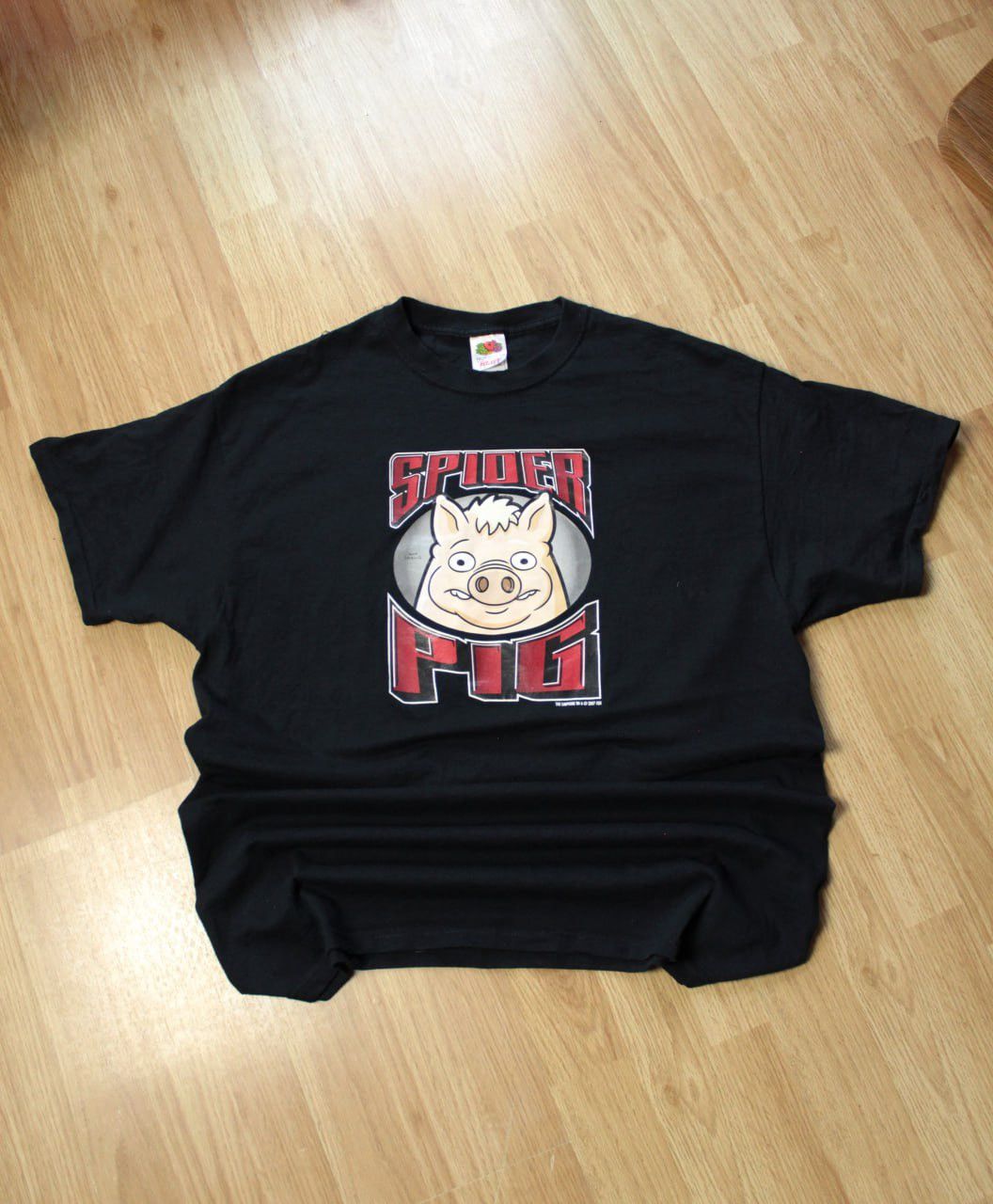 The Simpsons 🔥 2007 Spider Pig The Simpsons Vintage Cartoon Movie T Shirt Size US XL / EU 56 / 4 - 2 Thumbnail